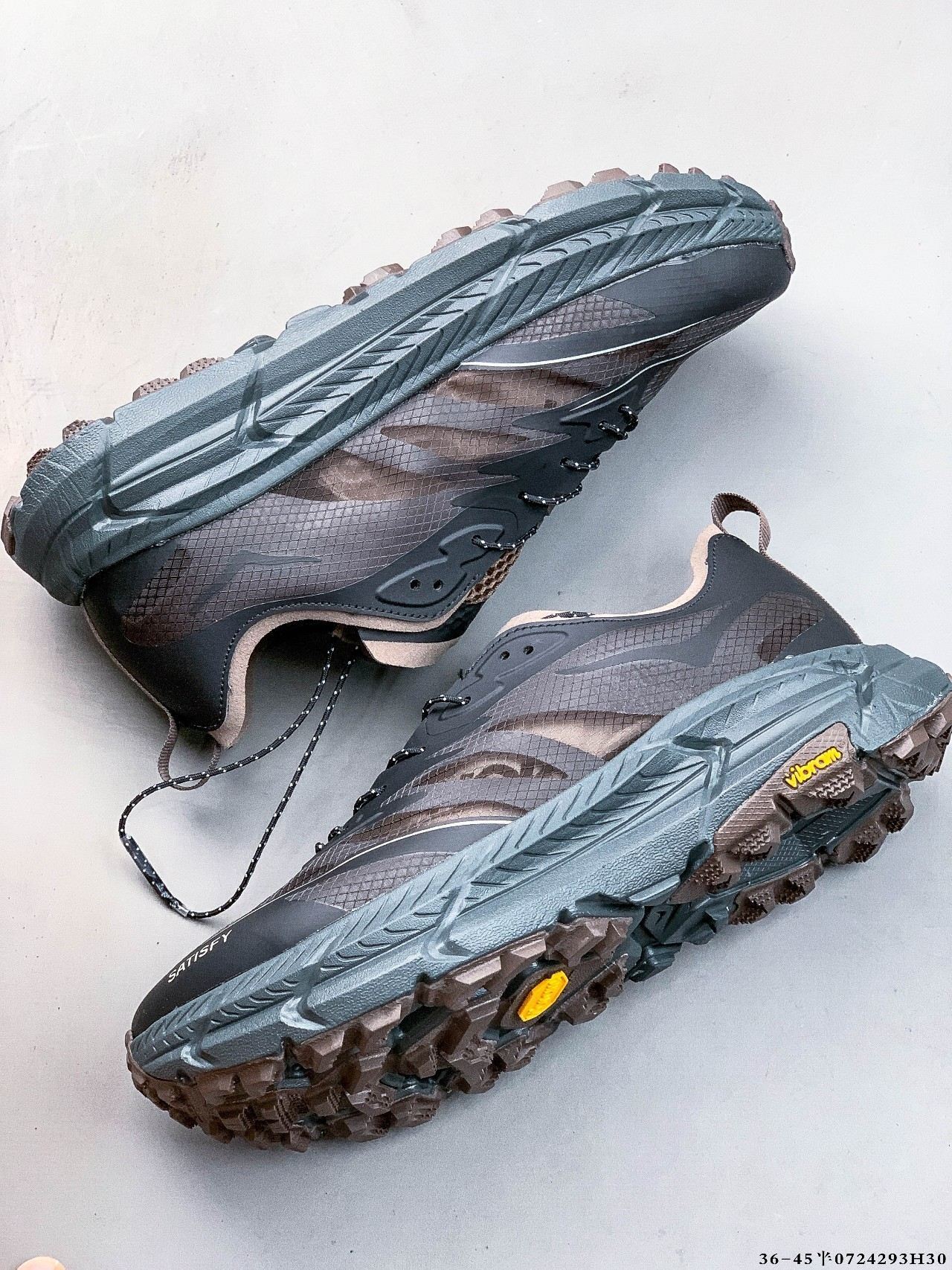 58$ HOKA ONE ONE SATISFY size 36-45 half 836070 QT654 gallery