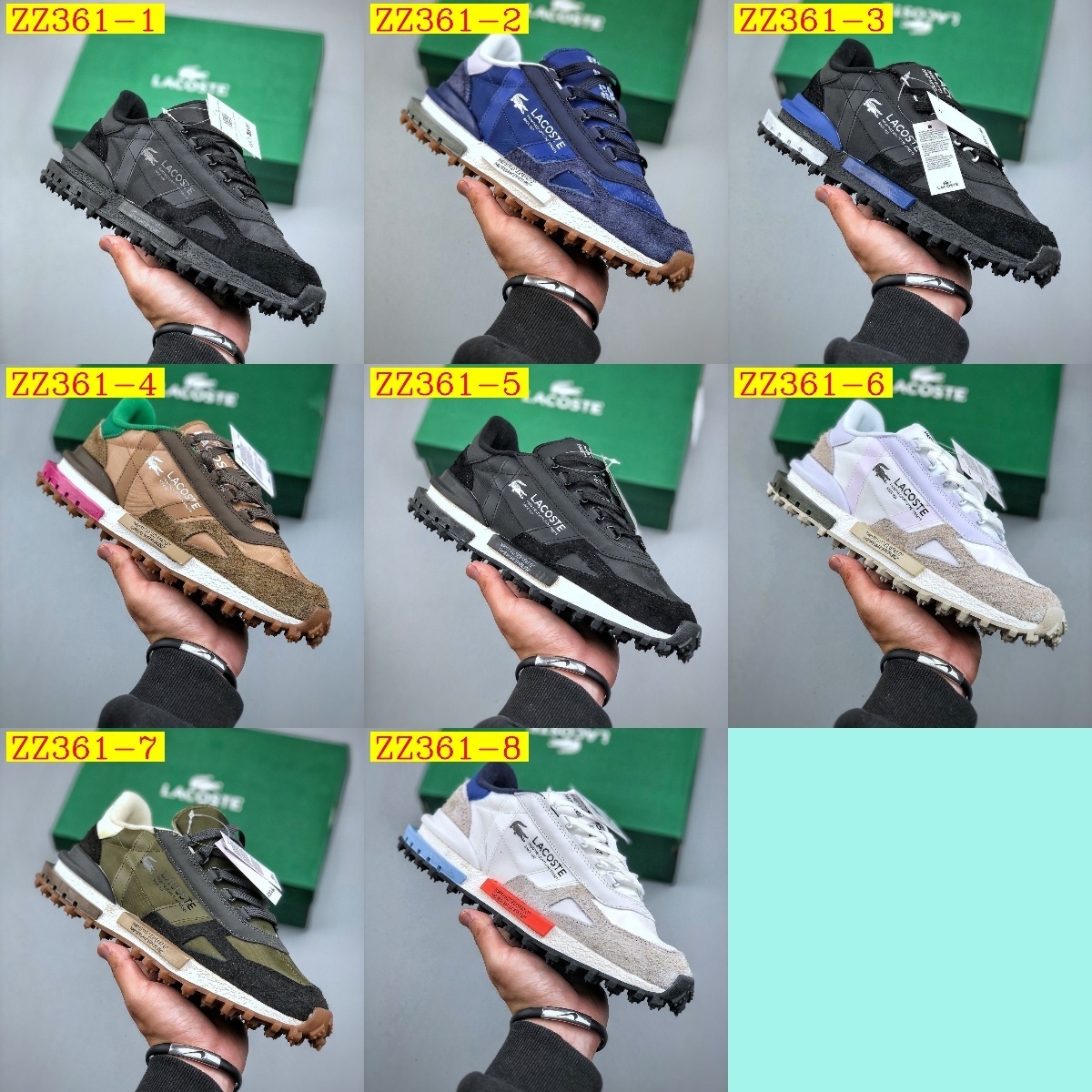 Lacoste Size 40 45 630080 ZZ361 gallery