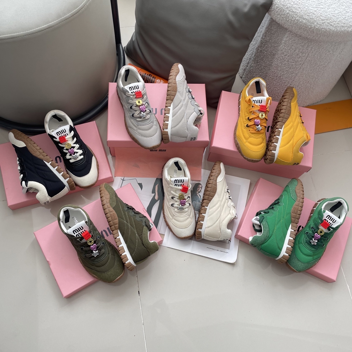 58$ Miu Miu 25ss size 35-41 430060 MR557 gallery