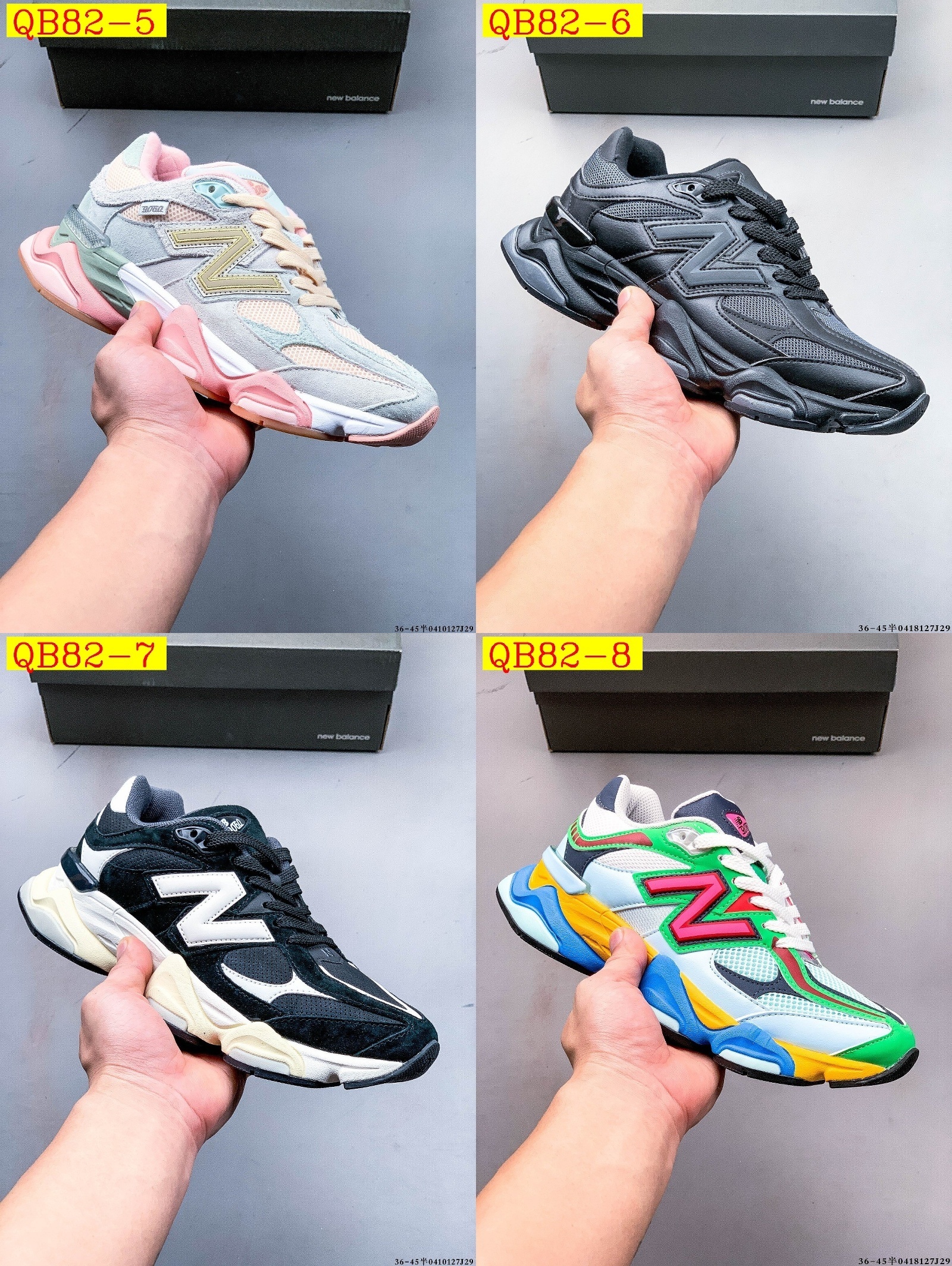 58$ New Balance 9060 Size 36-45 half 620990 QB82 gallery