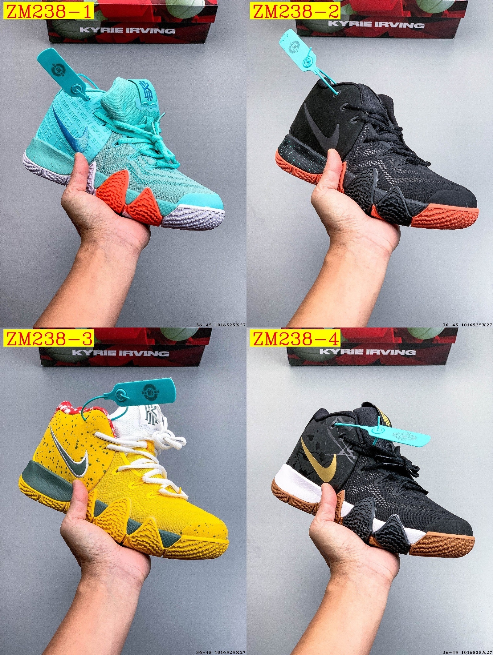 58$ Nike Kyrie Low 4 Ep Size 36-45 224710 ZM238 gallery