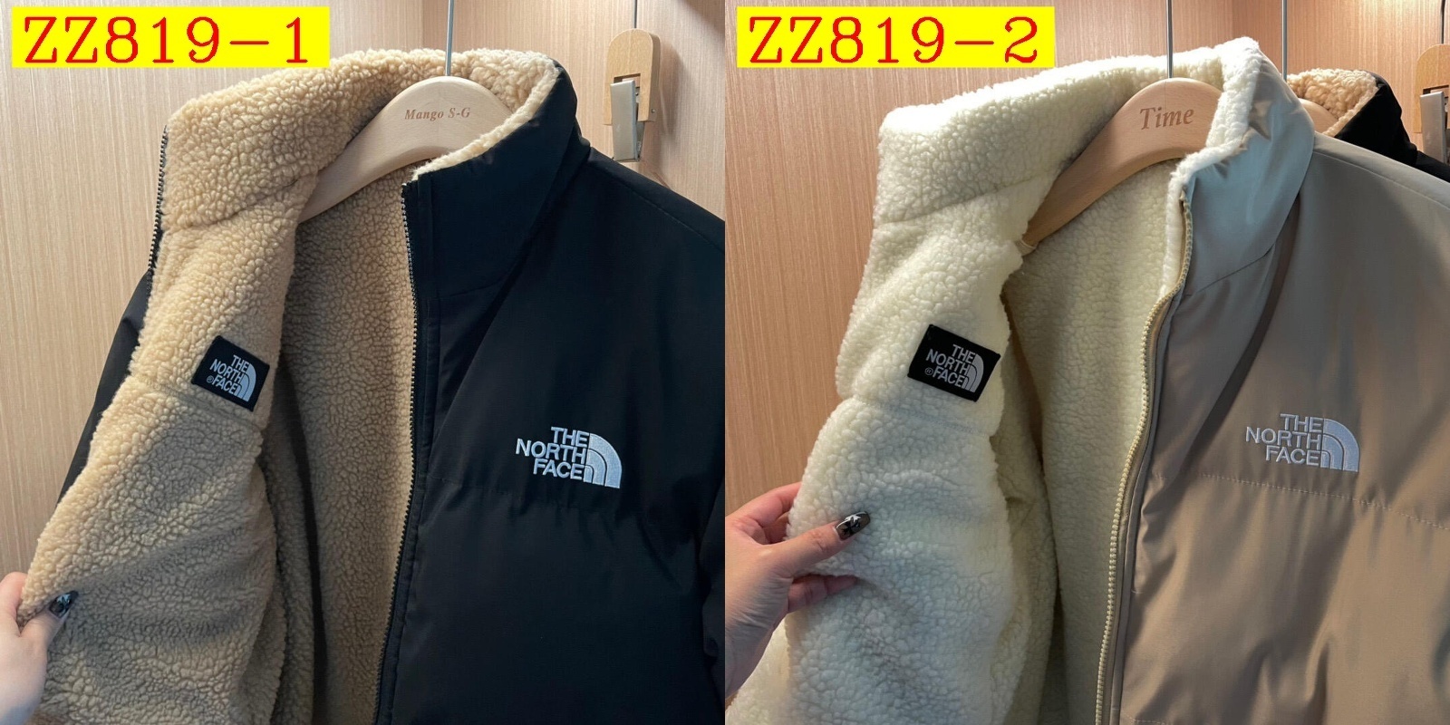 58$ The North Face Jacket cottion Size S-5XL 828710 ZZ819 gallery