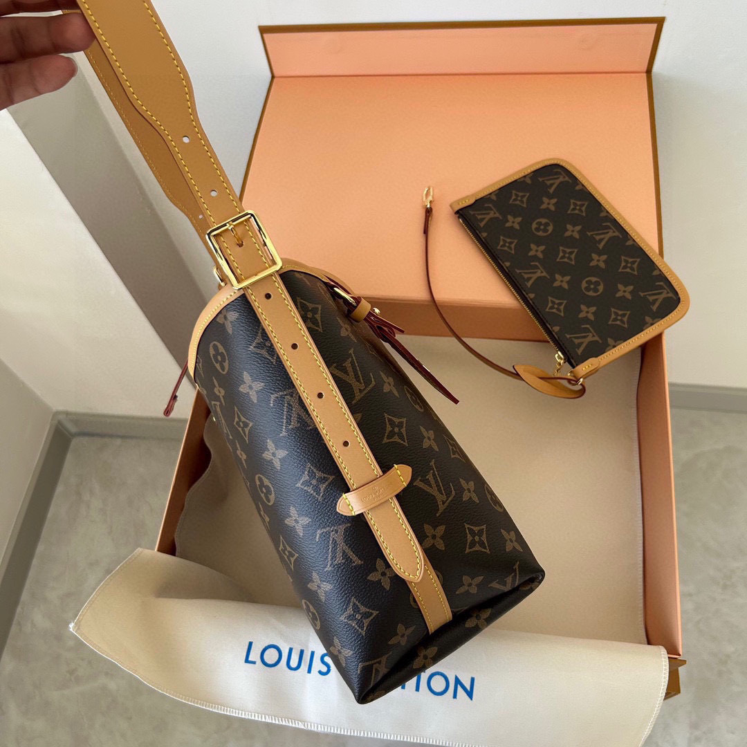 58$ dh LV carry all game on Shoulder bag size 30x11x25 cm 73451645085 DX590 gallery