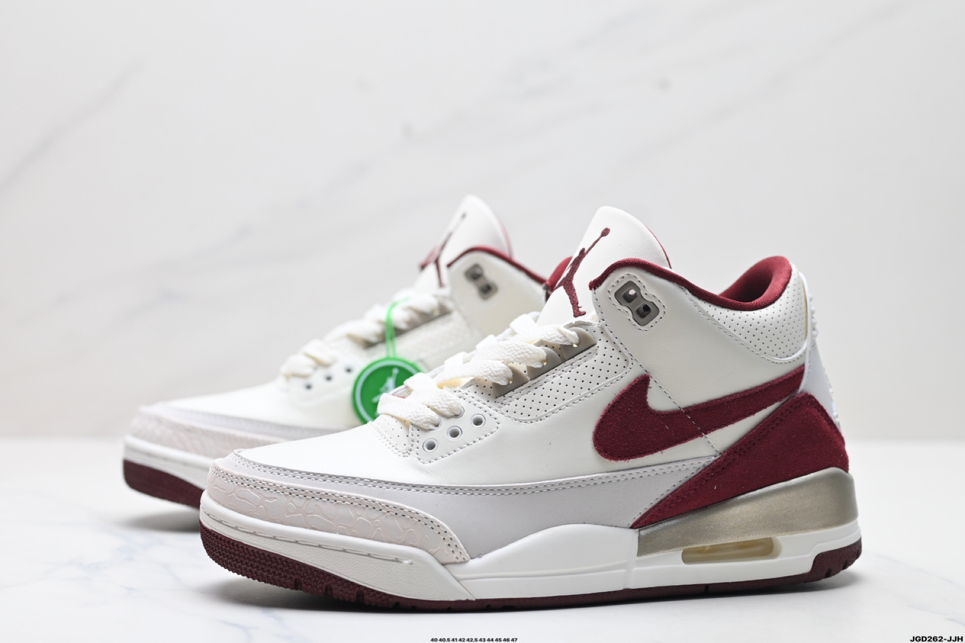 58$ dh Top Quality Air Jordan 3 Retro Half size 36-46 43526045088 DB453 gallery