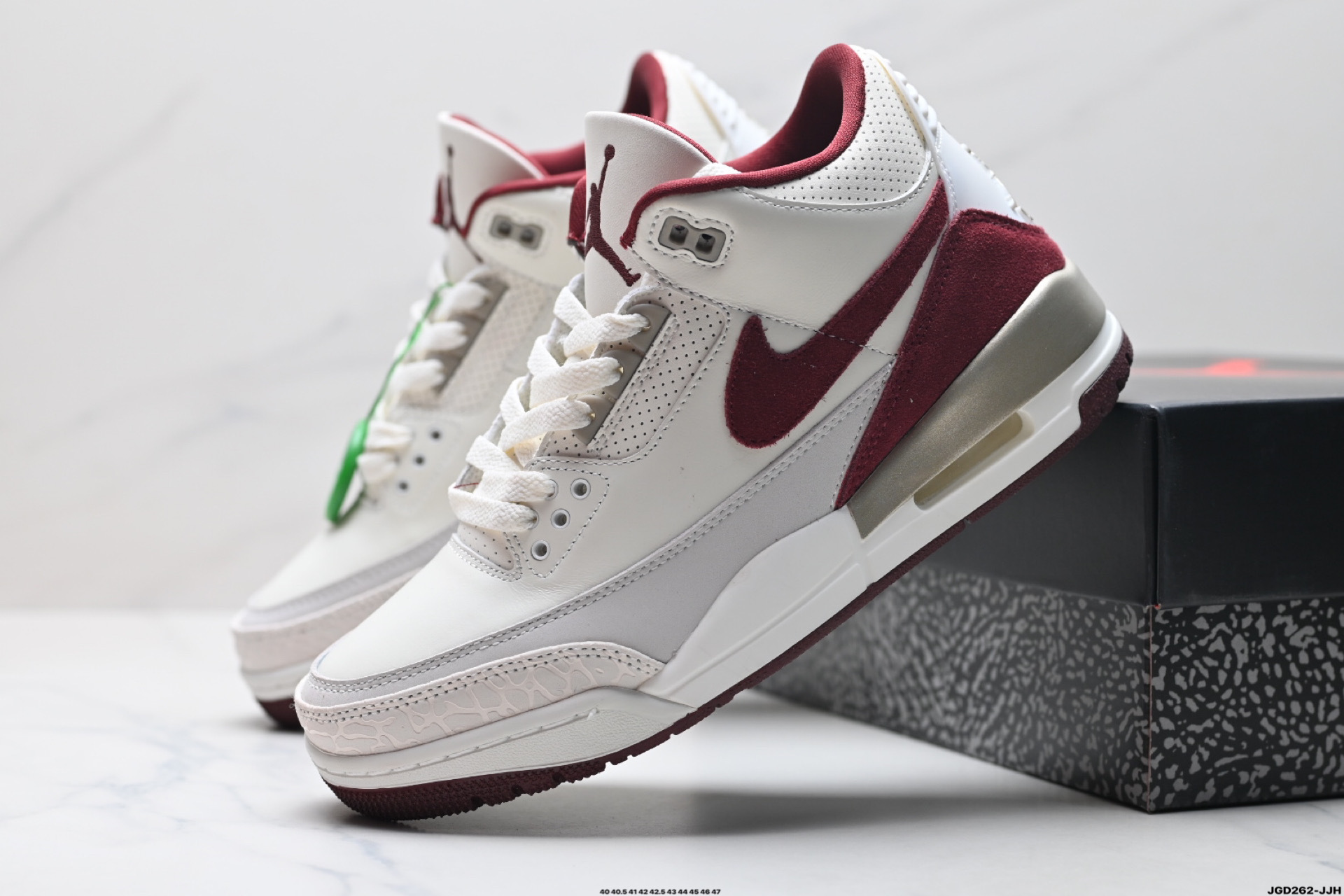 58$ dh Top Quality Air Jordan 3 Retro Half size 36-46 43526045088 DB453 gallery