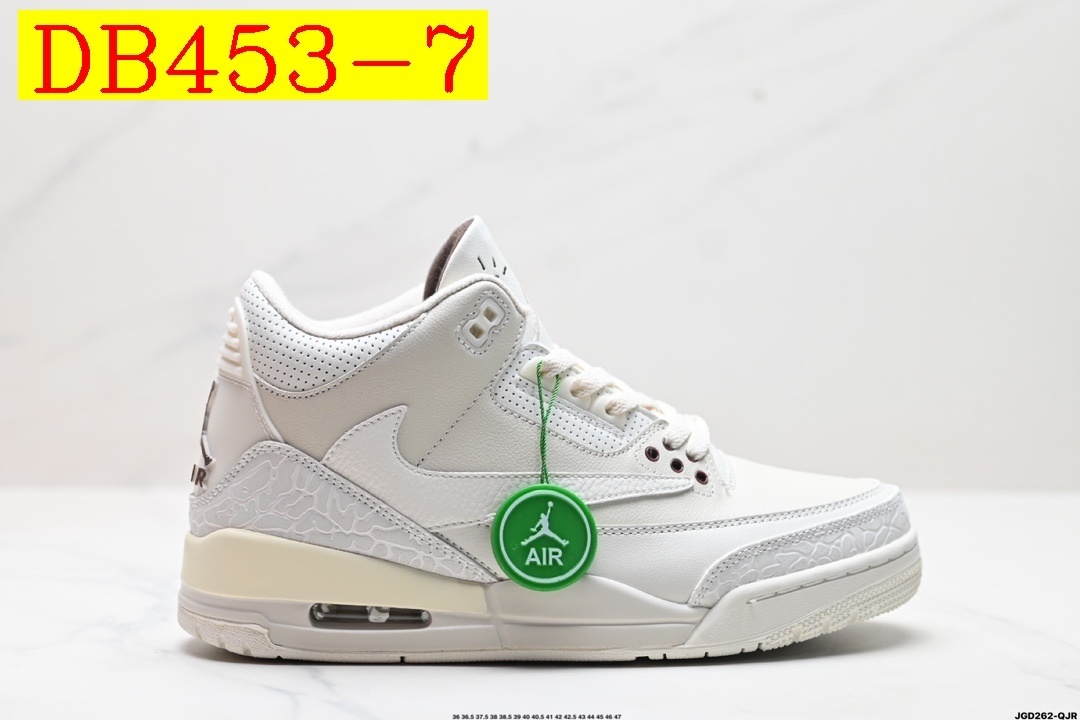 58$ dh Top Quality Air Jordan 3 Retro Half size 36-46 43526045088 DB453 gallery