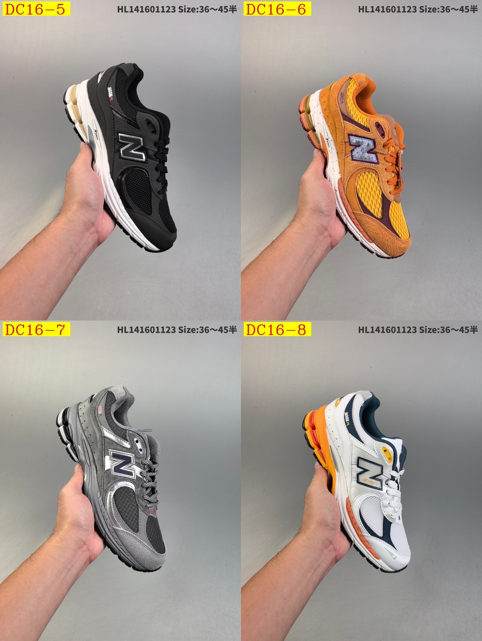 58$ new_dh Top Quality New Balance 2002R size 36-45 53221035758 DC16 gallery