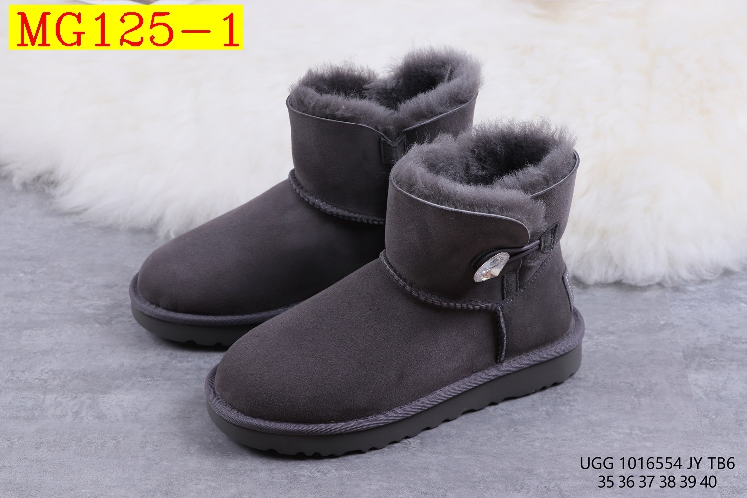 58$ new_dh UGG 3352 wool size 34-40 93320035853 MG125 gallery