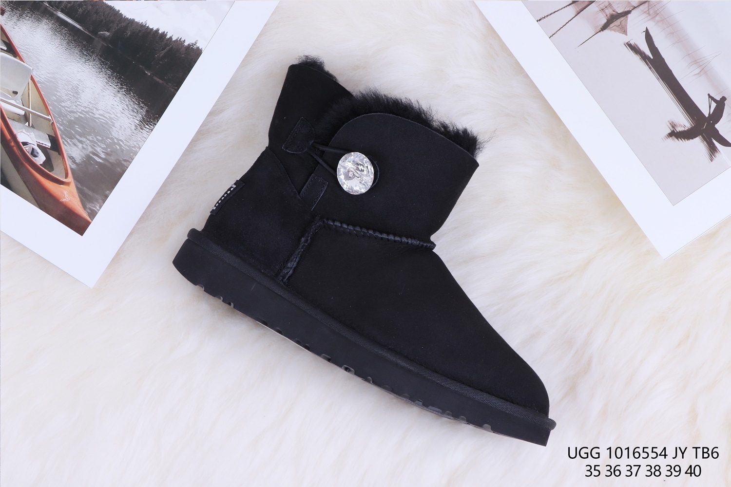 58$ new_dh UGG 3352 wool size 34-40 93320035853 MG125 gallery