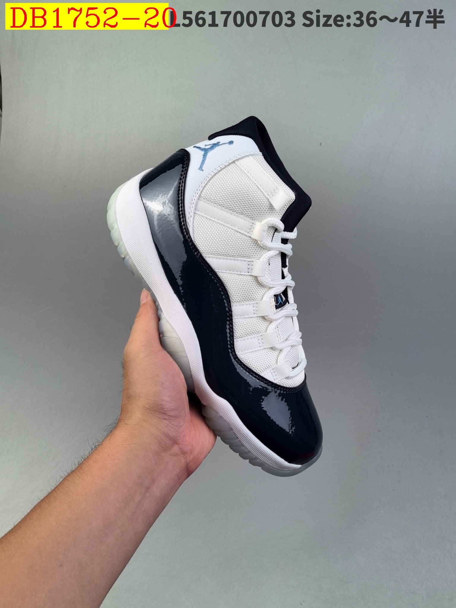 59$ dh Air Jordan 11 Retro Low Concord Bred size 36-46 53241045195 DB1752 gallery