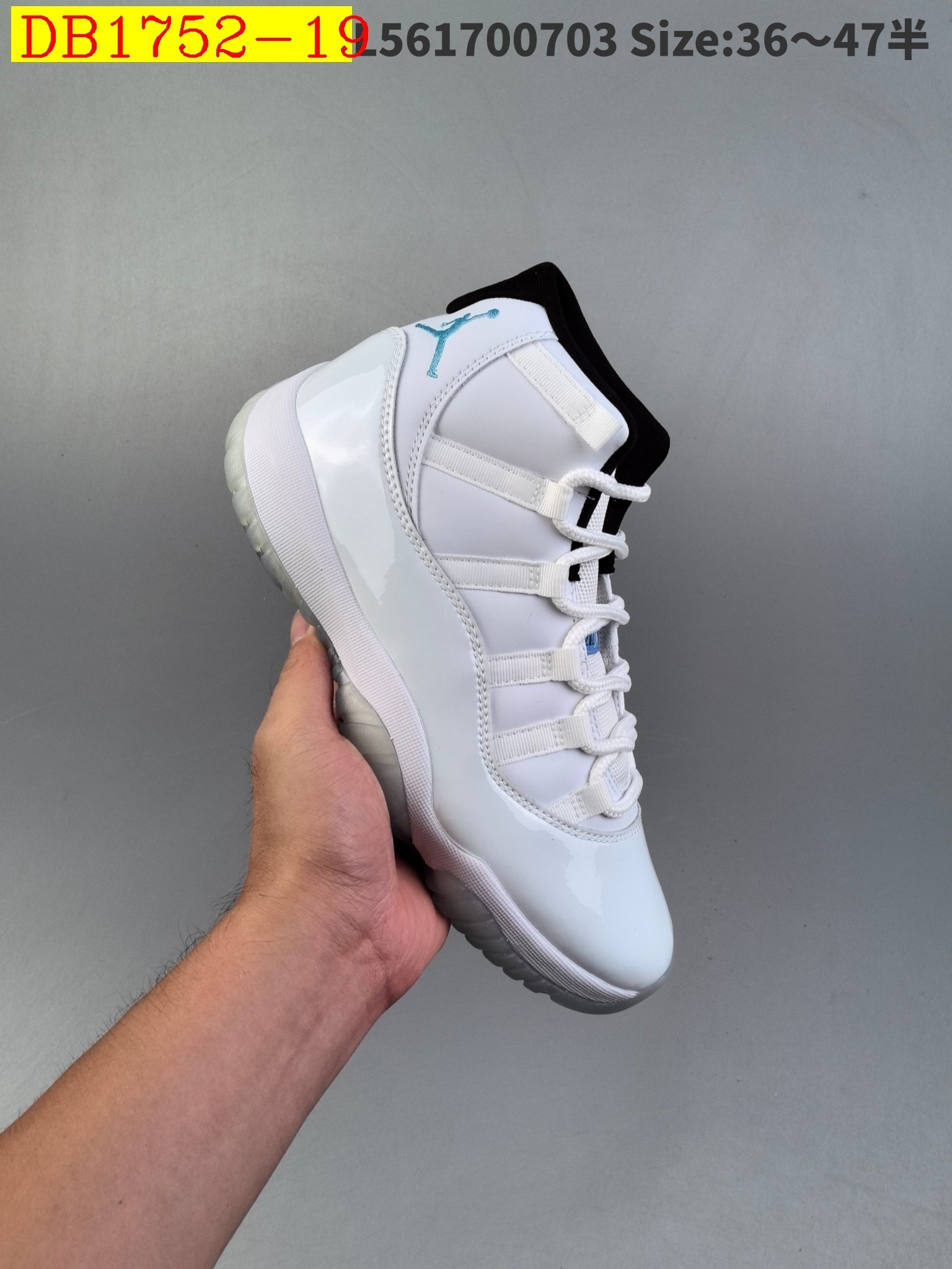 59$ dh Air Jordan 11 Retro Low Concord Bred size 36-46 53241045195 DB1752 gallery