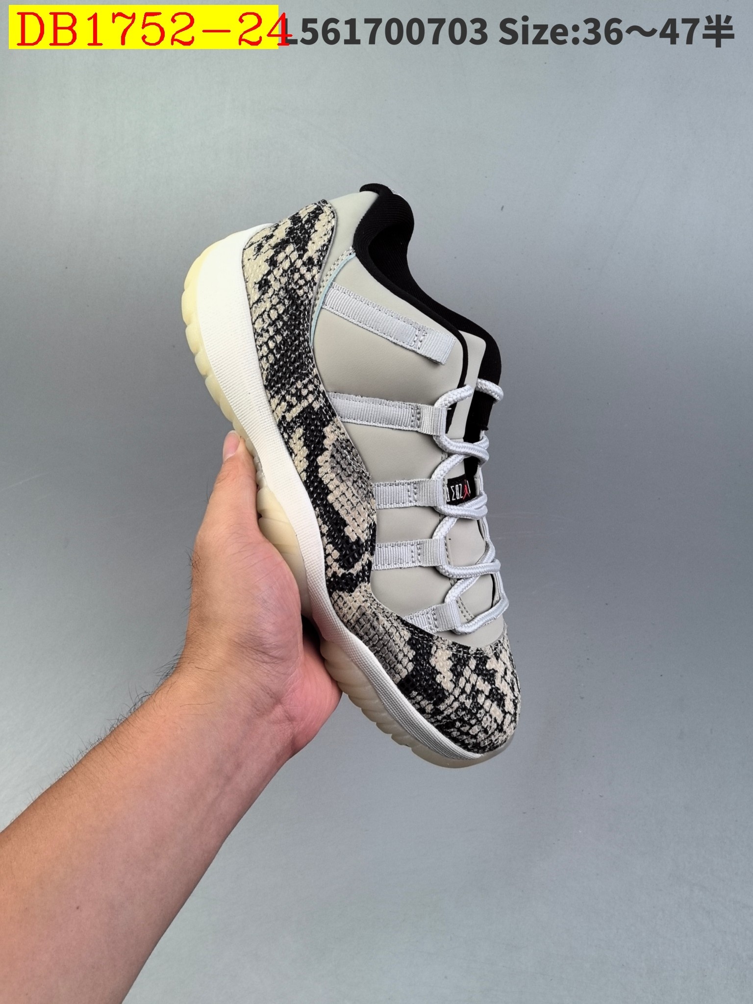 59$ dh Air Jordan 11 Retro Low Concord Bred size 36-46 53241045195 DB1752 gallery