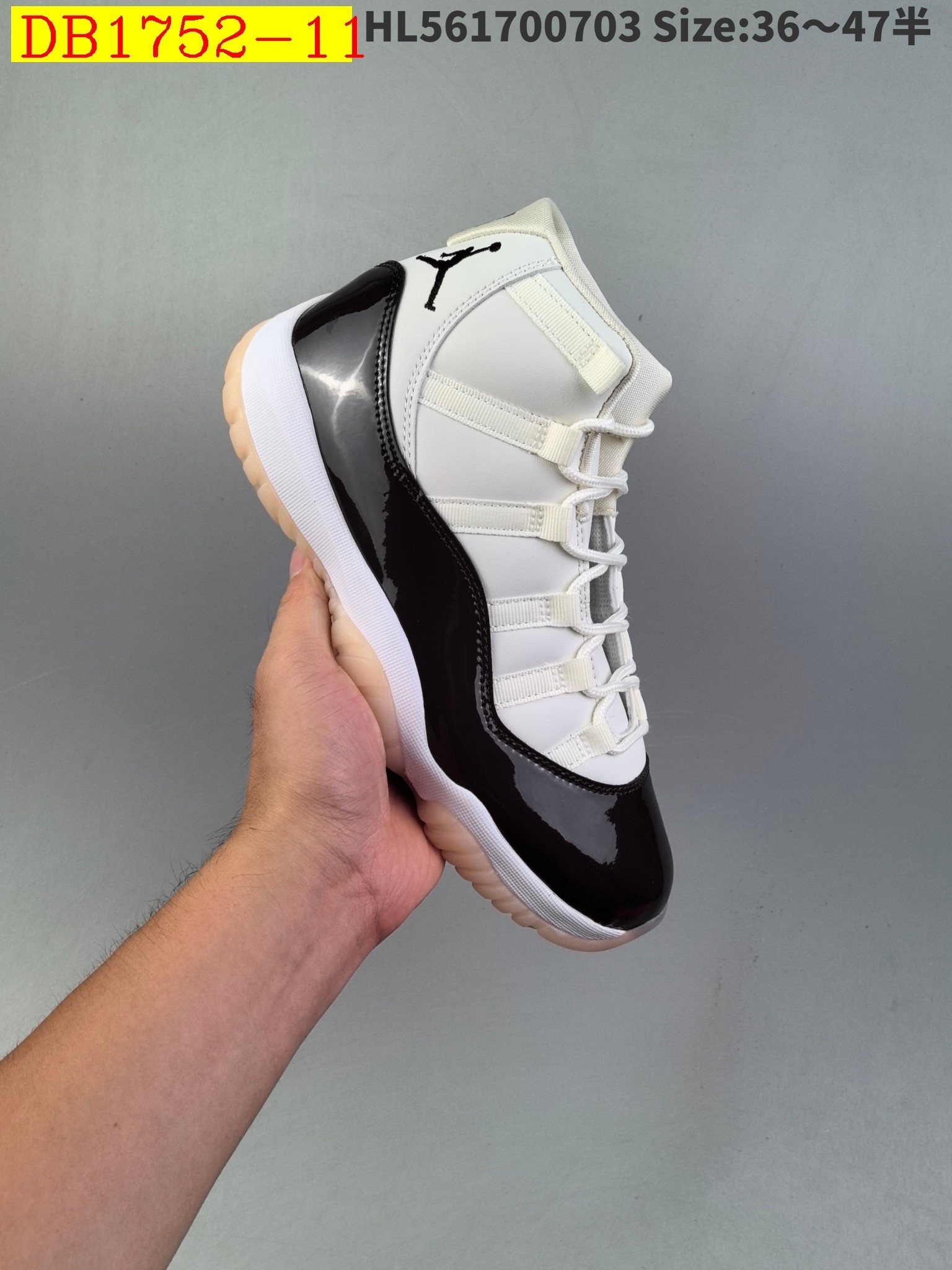 59$ dh Air Jordan 11 Retro Low Concord Bred size 36-46 53241045195 DB1752 gallery