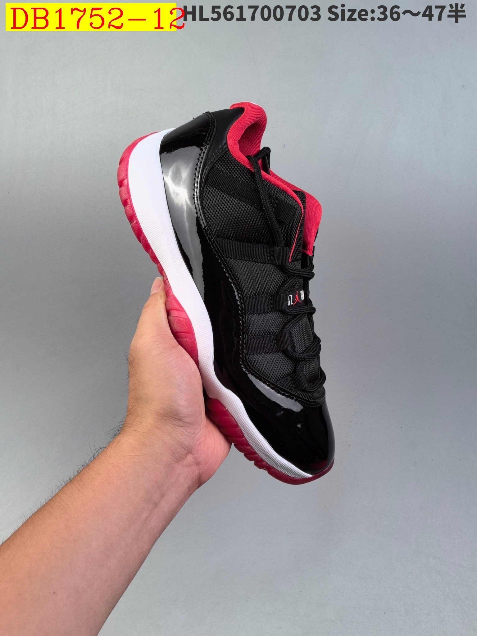59$ dh Air Jordan 11 Retro Low Concord Bred size 36-46 53241045195 DB1752 gallery