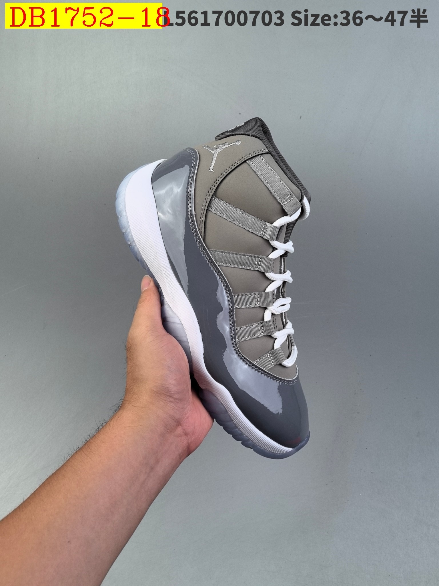 59$ dh Air Jordan 11 Retro Low Concord Bred size 36-46 53241045195 DB1752 gallery