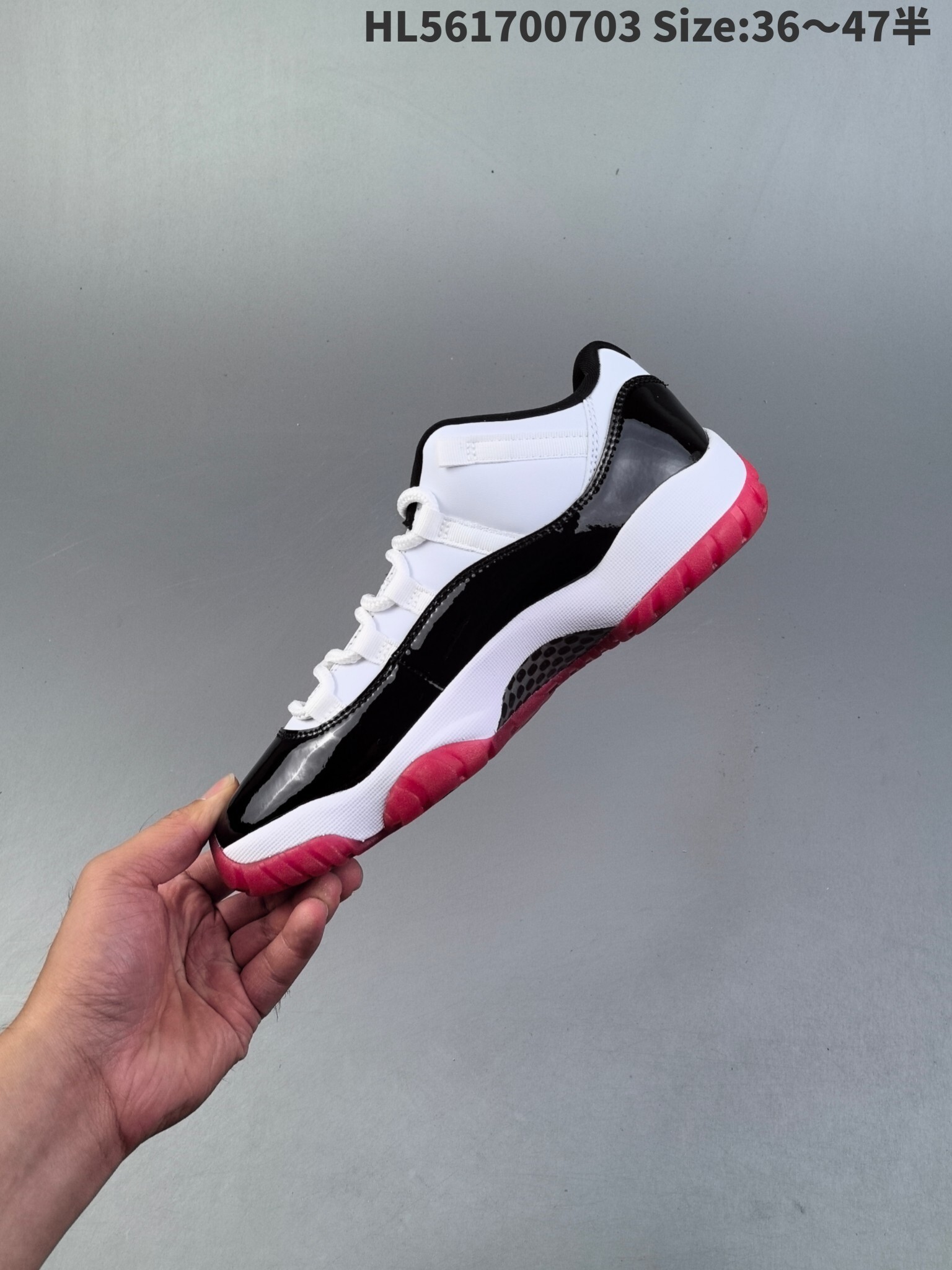 59$ dh Air Jordan 11 Retro Low Concord Bred size 36-46 53241045195 DB1752 gallery