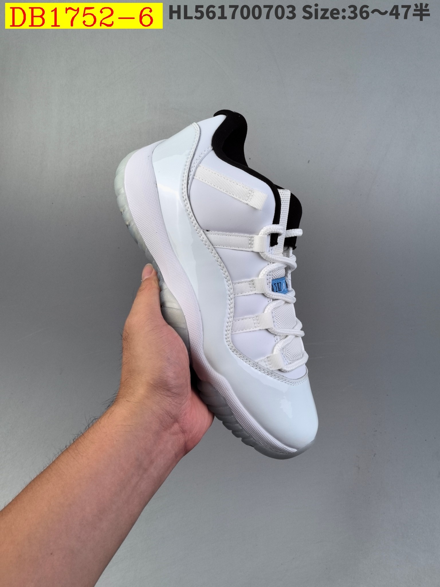 59$ dh Air Jordan 11 Retro Low Concord Bred size 36-46 53241045195 DB1752 gallery