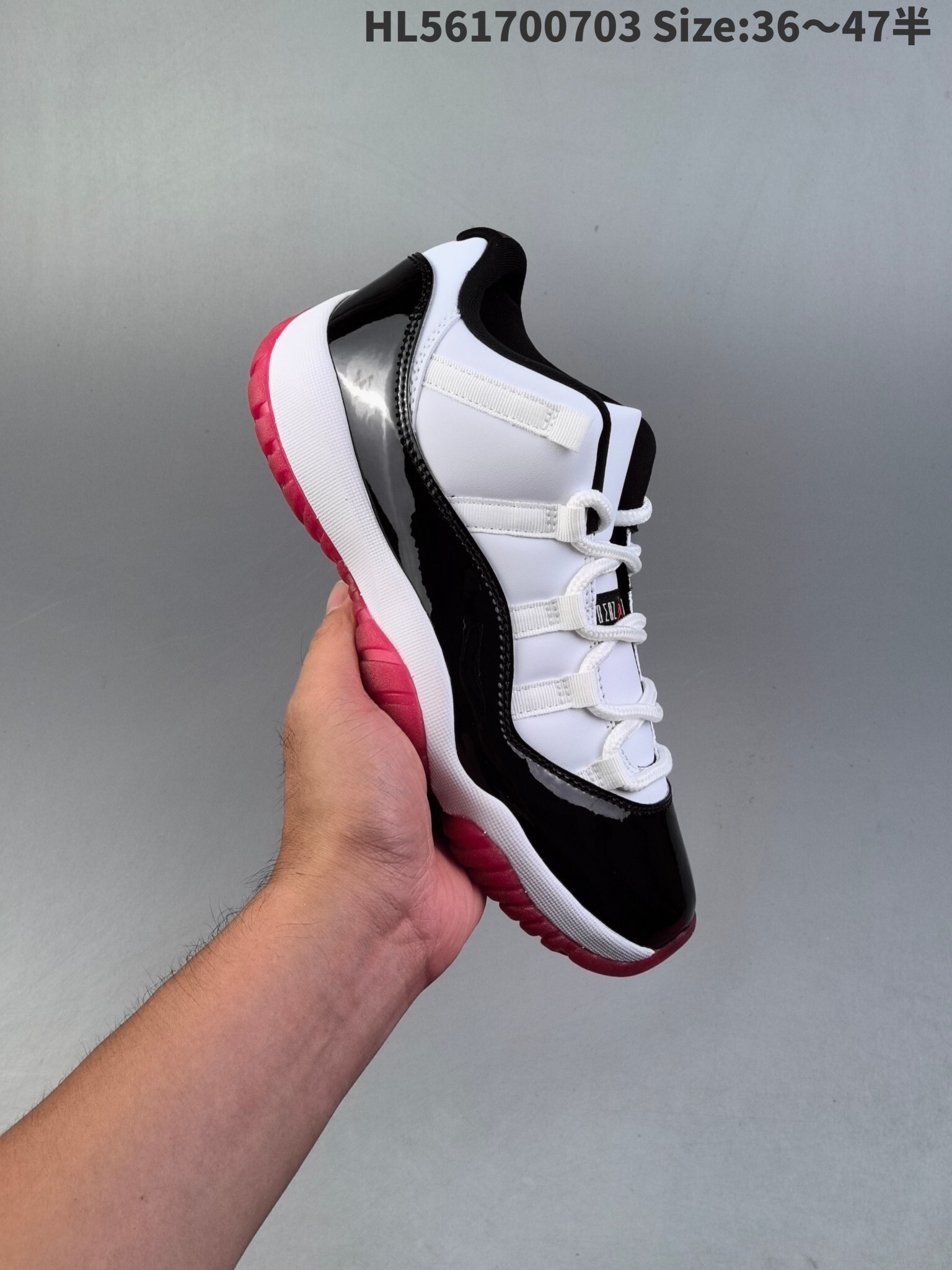 59$ dh Air Jordan 11 Retro Low Concord Bred size 36-46 53241045195 DB1752 gallery