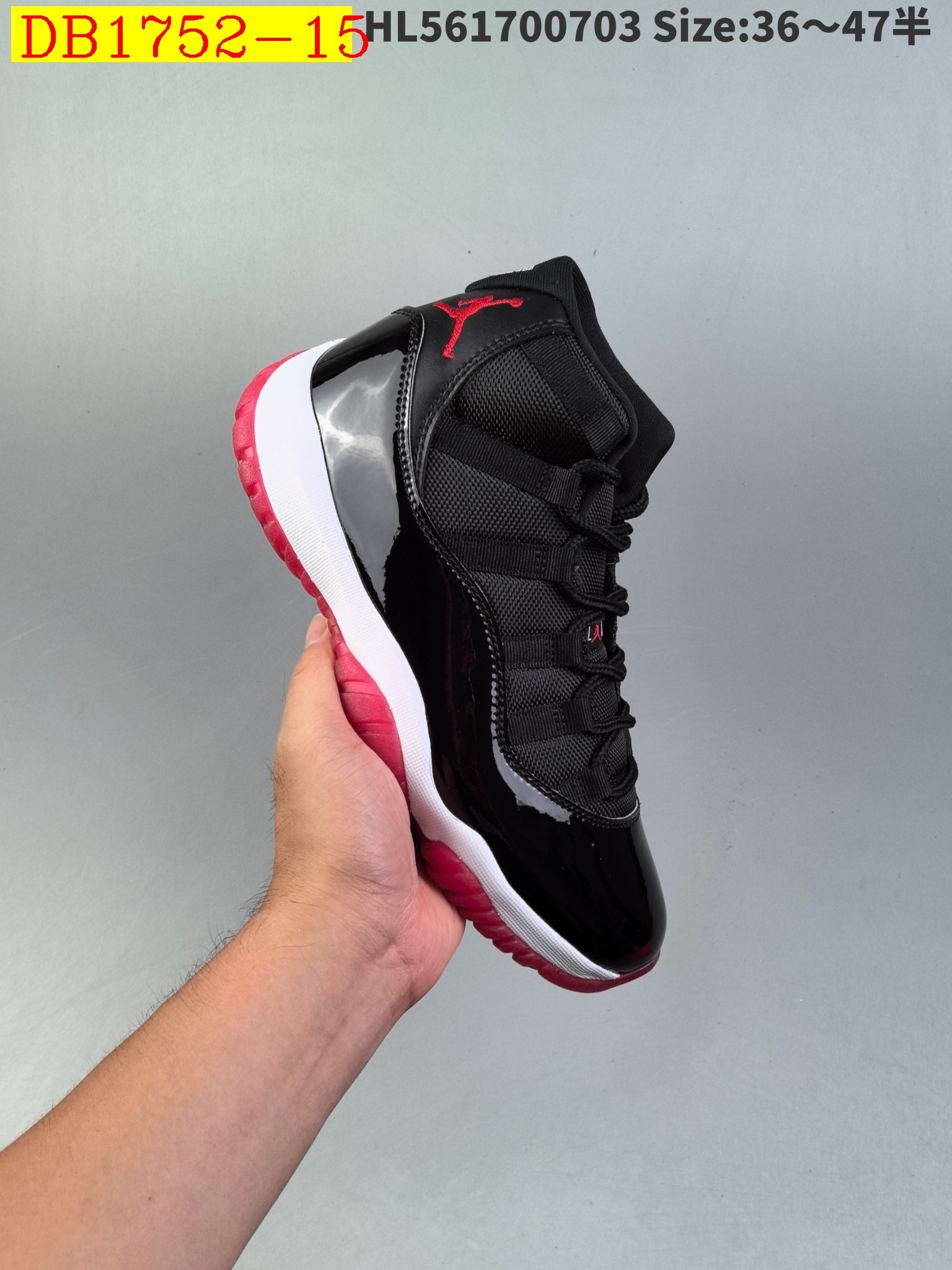 59$ dh Air Jordan 11 Retro Low Concord Bred size 36-46 53241045195 DB1752 gallery