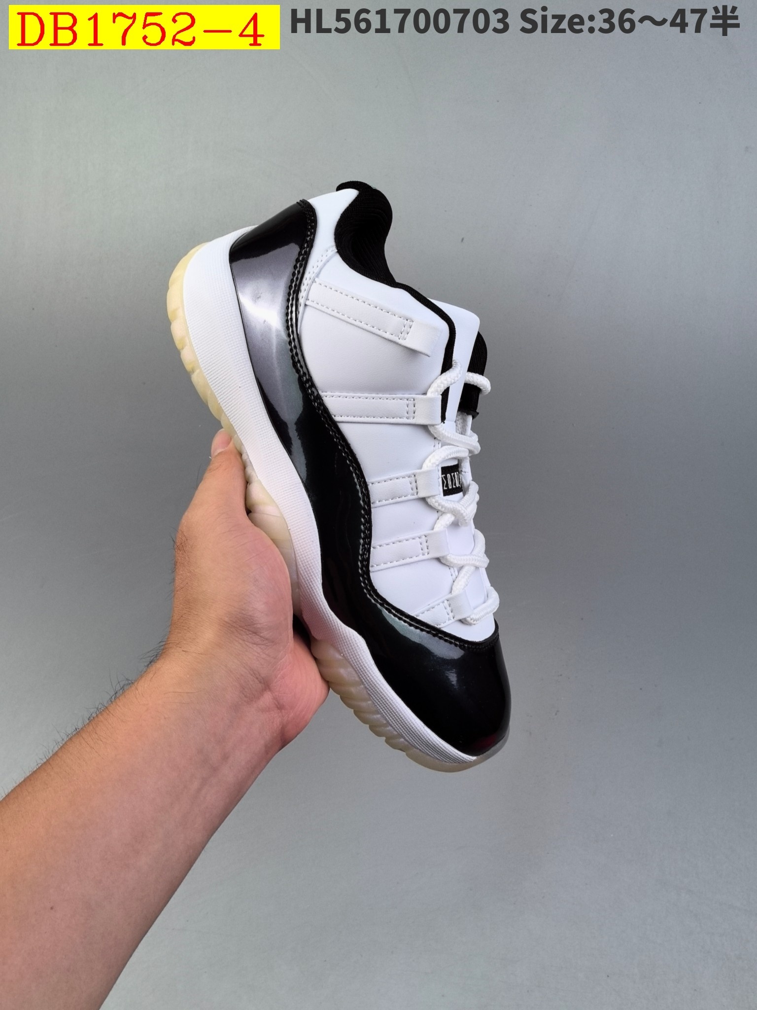 59$ dh Air Jordan 11 Retro Low Concord Bred size 36-46 53241045195 DB1752 gallery