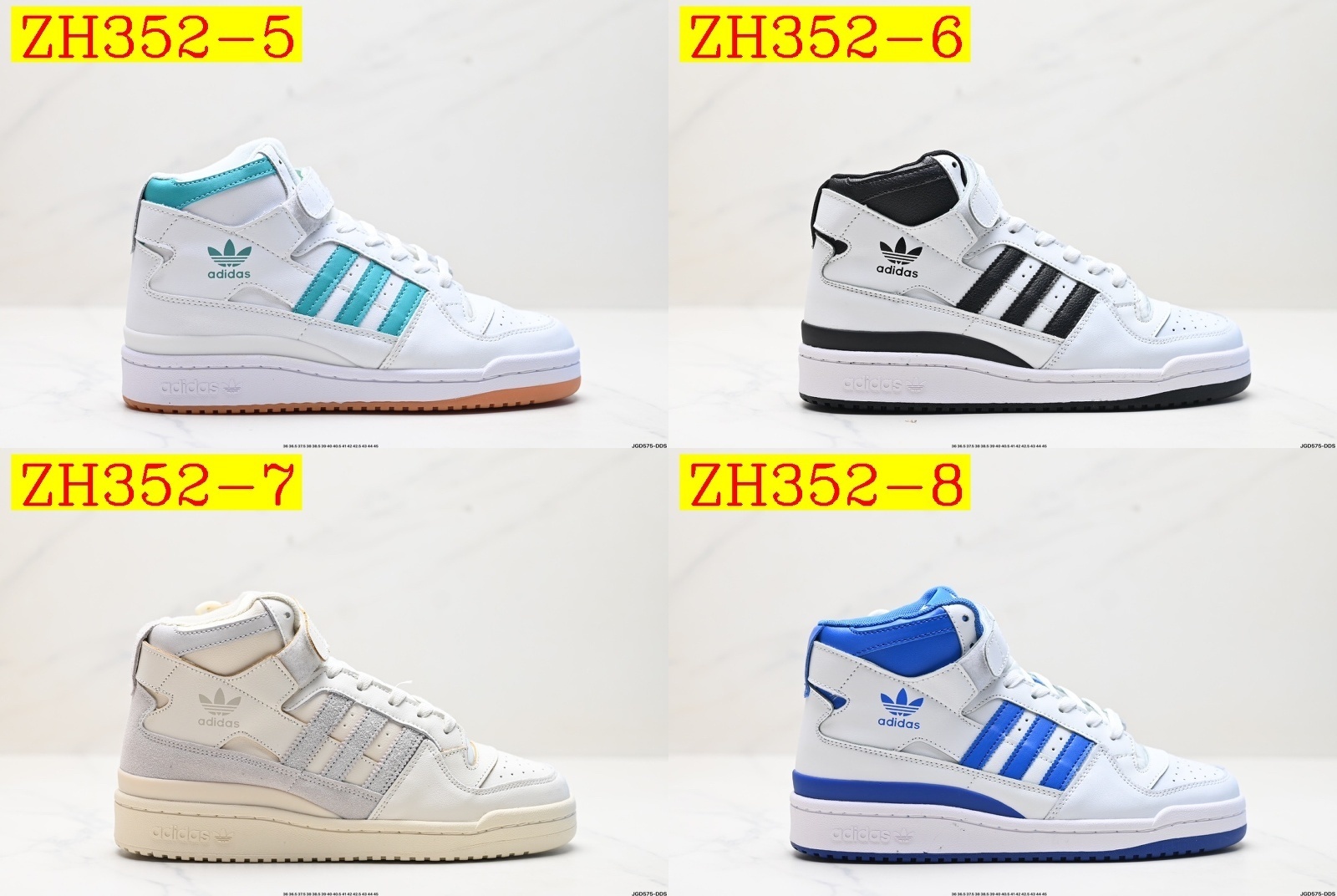 60$ Adidas Forum 84 Low size 36-45 All Colors 2 532410 ZH352 gallery