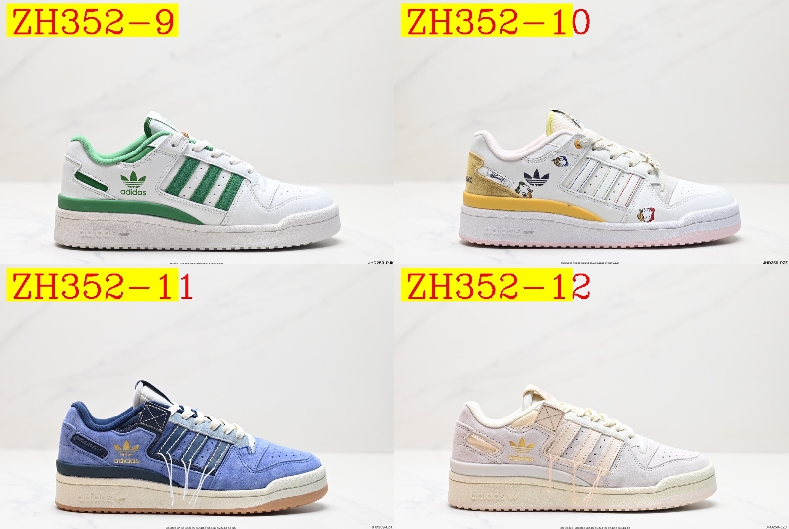 60$ Adidas Forum 84 Low size 36-45 All Colors 2 532410 ZH352 gallery