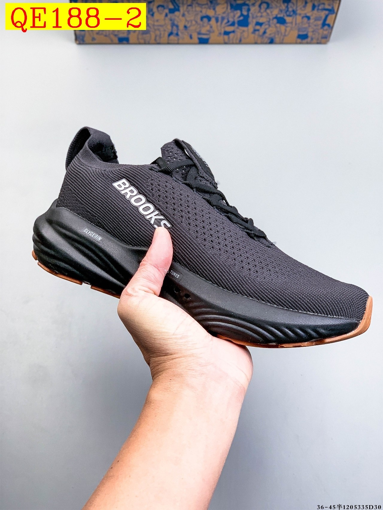 60$ Brooks Glycerin StealthFit 22 size 36-45 half 332010 QE188 gallery