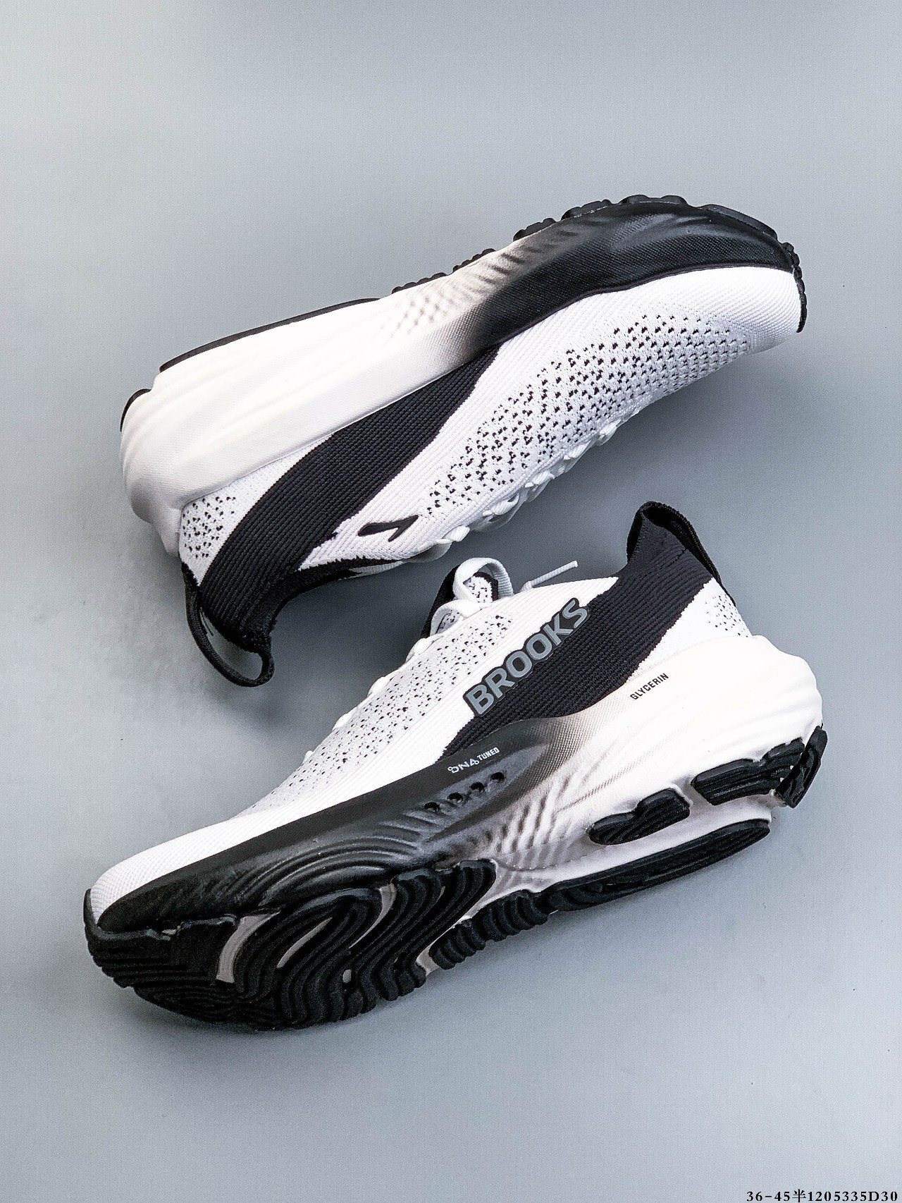 60$ Brooks Glycerin StealthFit 22 size 36-45 half 332010 QE188 gallery