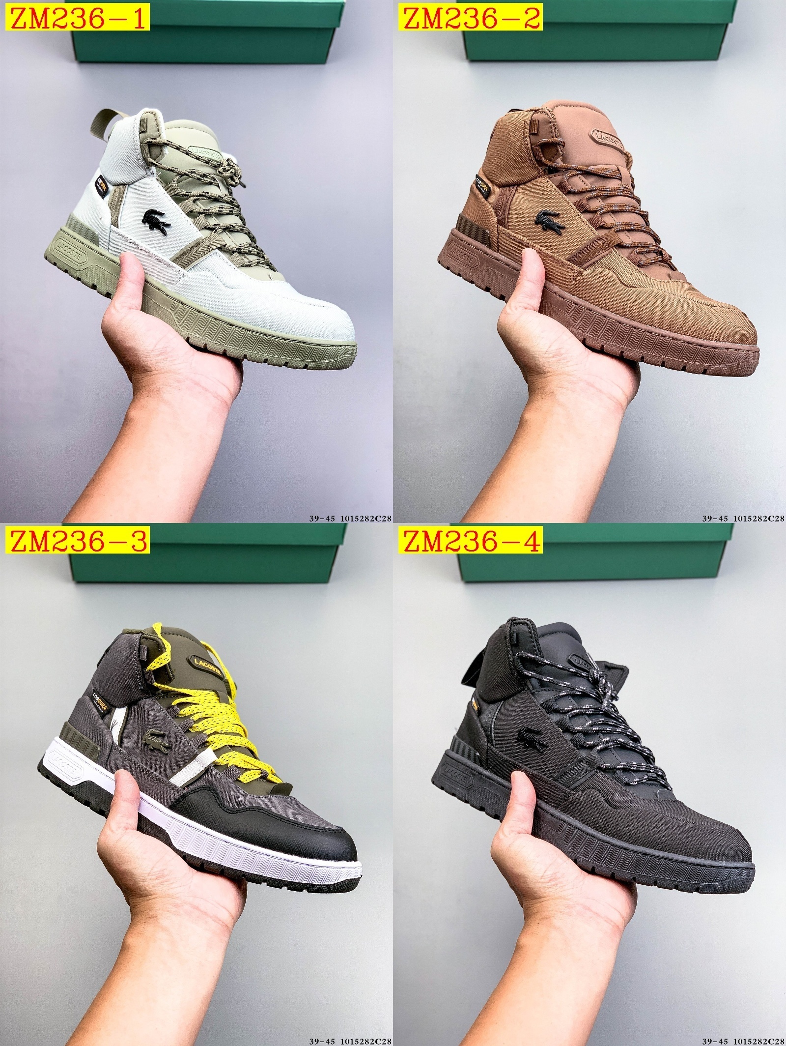 60$ Lacoste Shoes Size 39-45 027830 ZM236 gallery