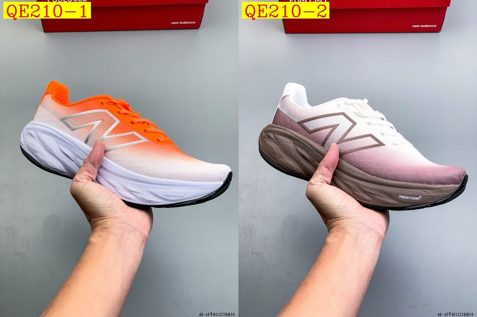 60$ New Balance 1080 X14 size 40-45 half 138090 QE210 gallery