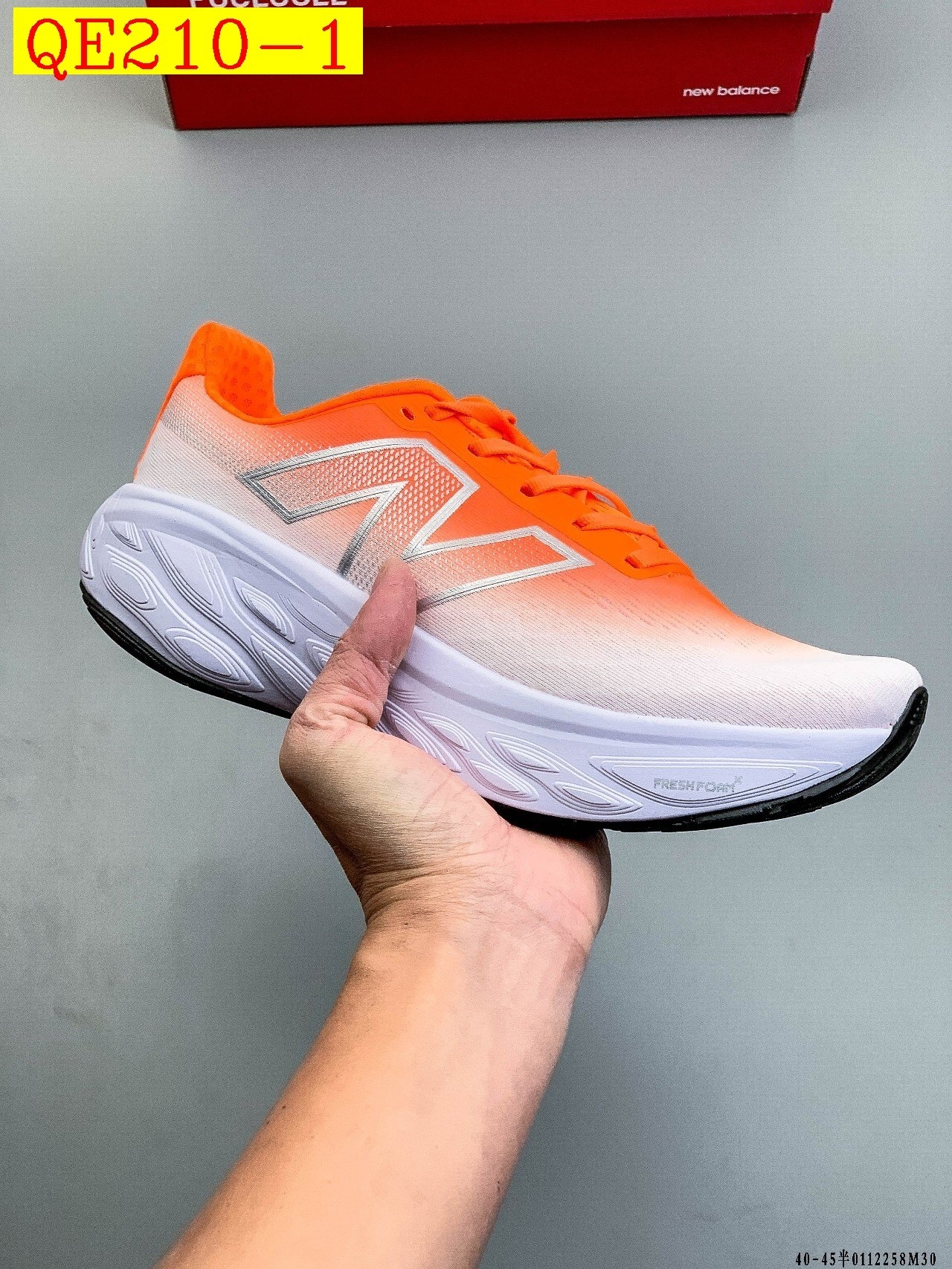 60$ New Balance 1080 X14 size 40-45 half 138090 QE210 gallery