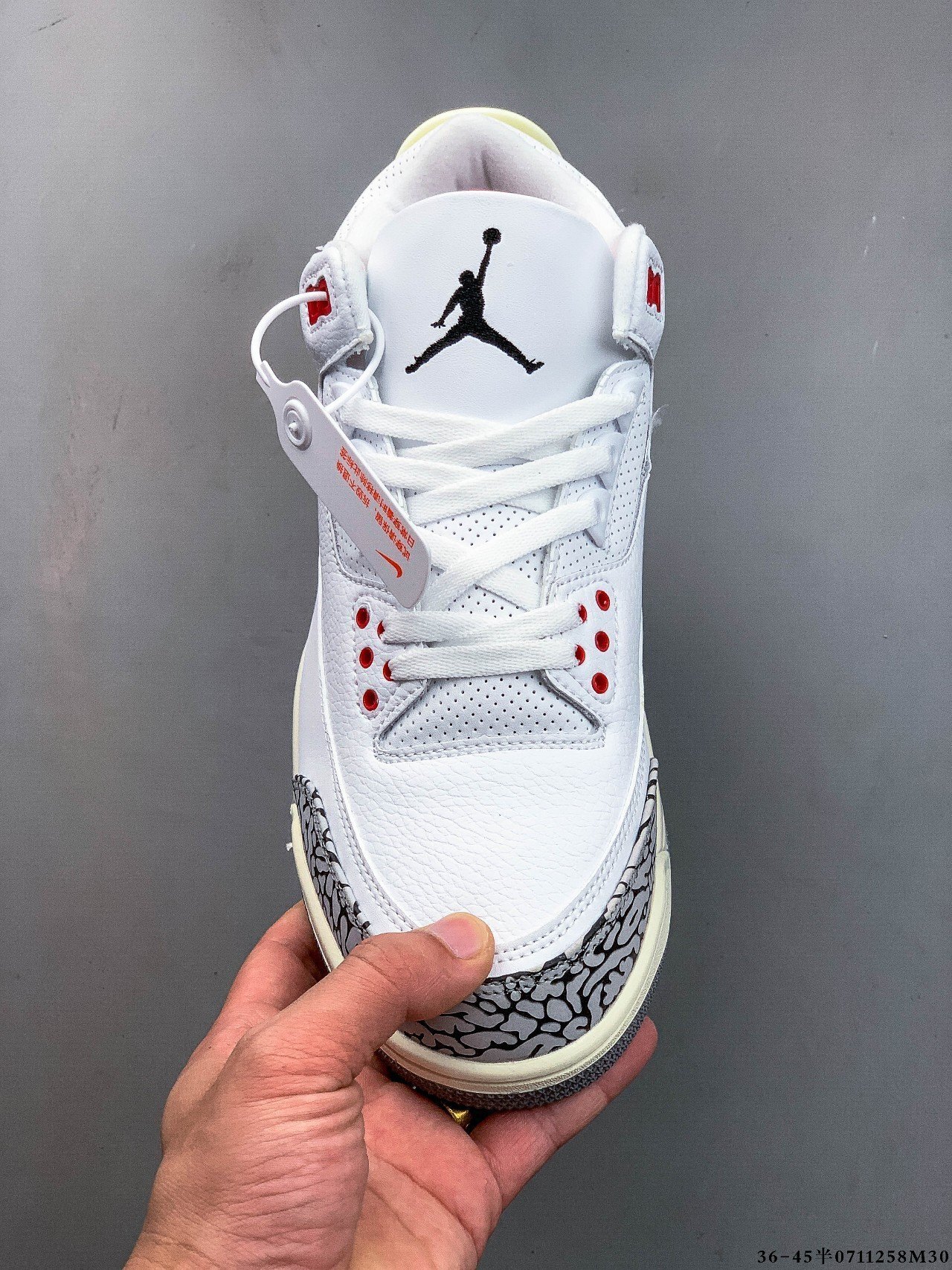 60$ Top Quality Air jordan 3 Retro size 36-45 half 539080 QT186 gallery