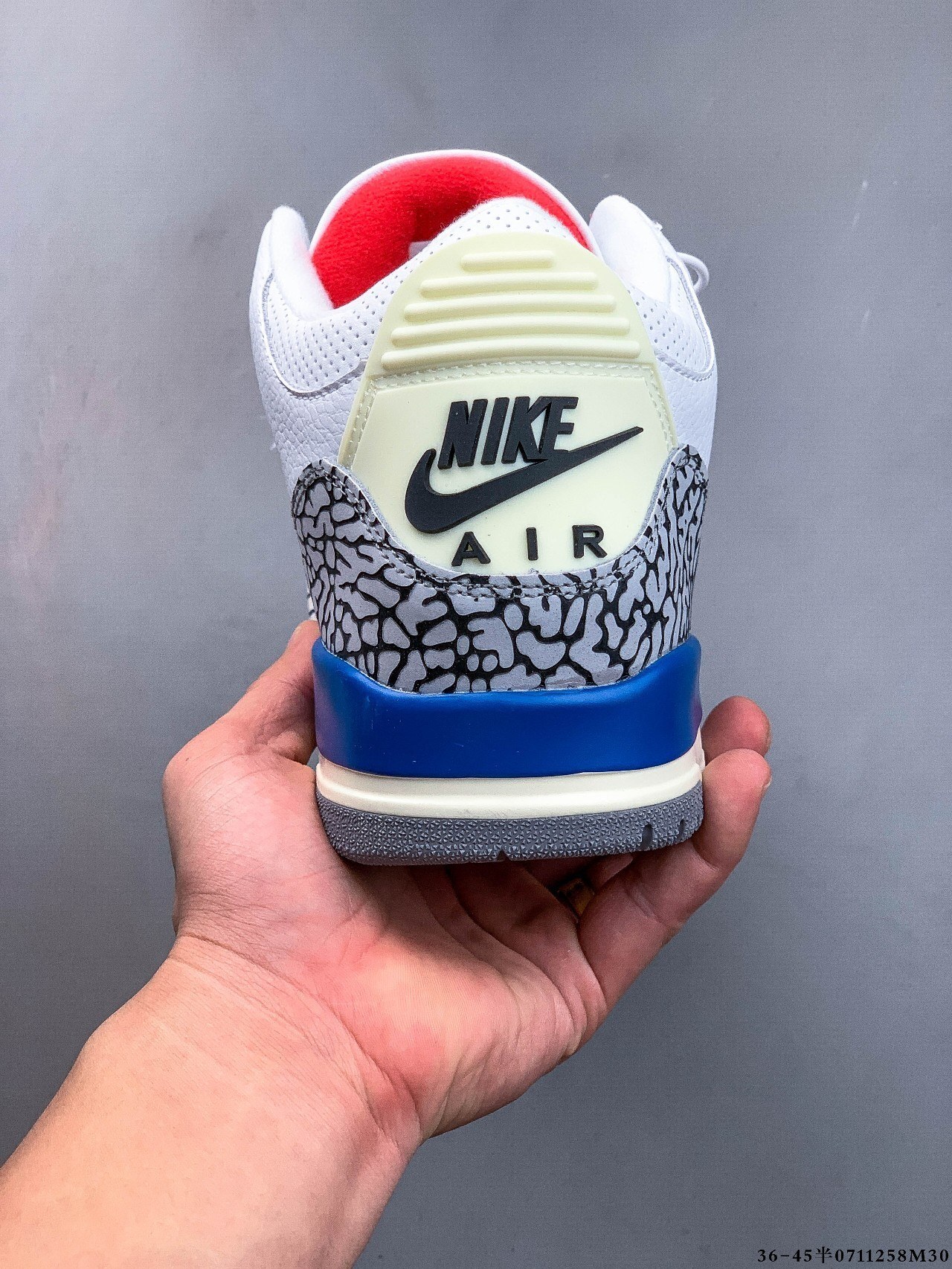 60$ Top Quality Air jordan 3 Retro size 36-45 half 539080 QT186 gallery