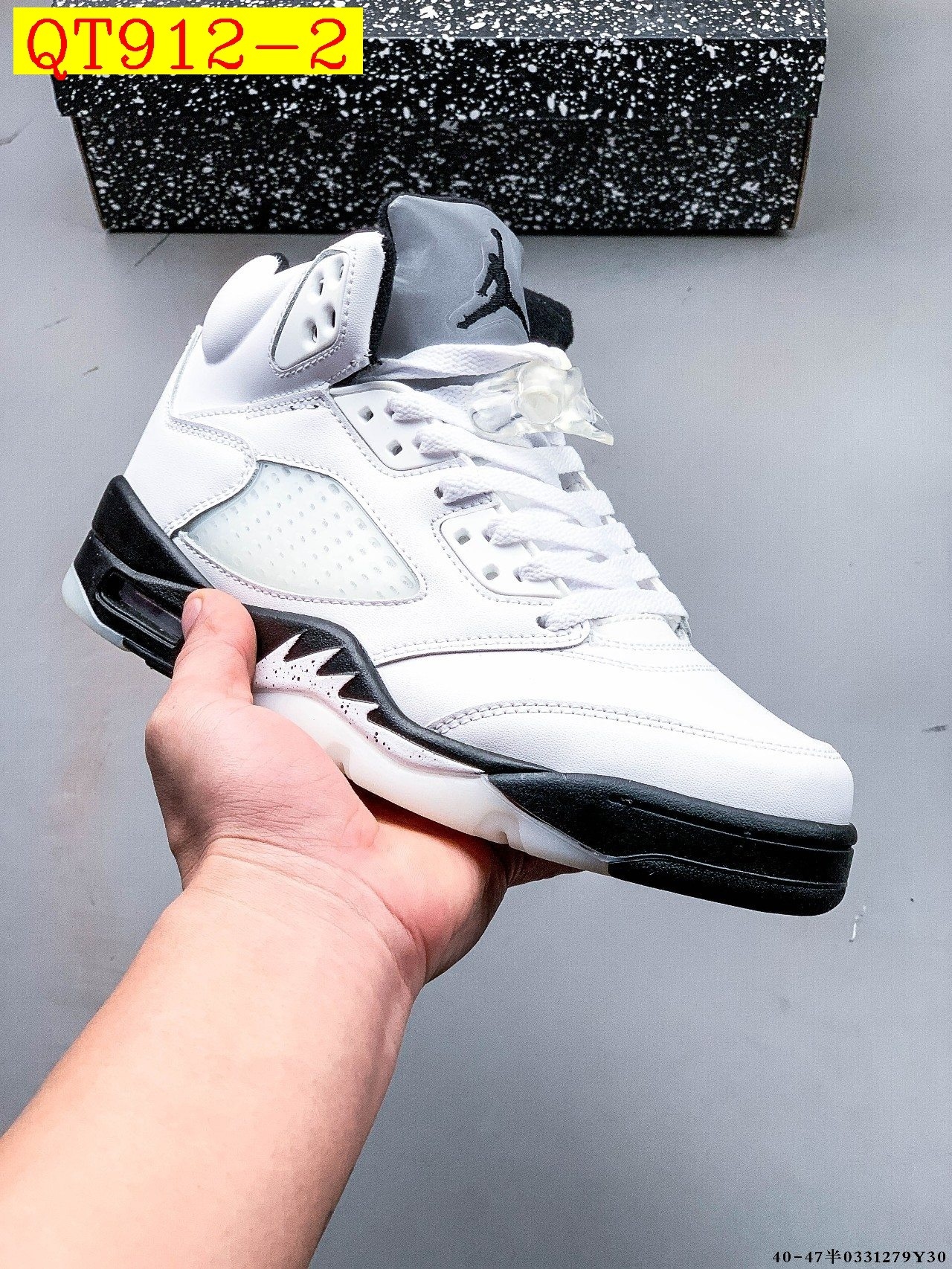 60$ Top Quality Nike Air Jordan 5 Retro AJ5 size 40-47 half 536020 QT912 gallery