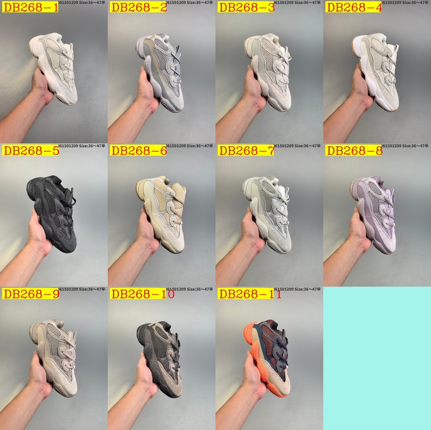 60$ dh Adidas Yeezy 500 Half size 36-46 53201035634 DB268 gallery