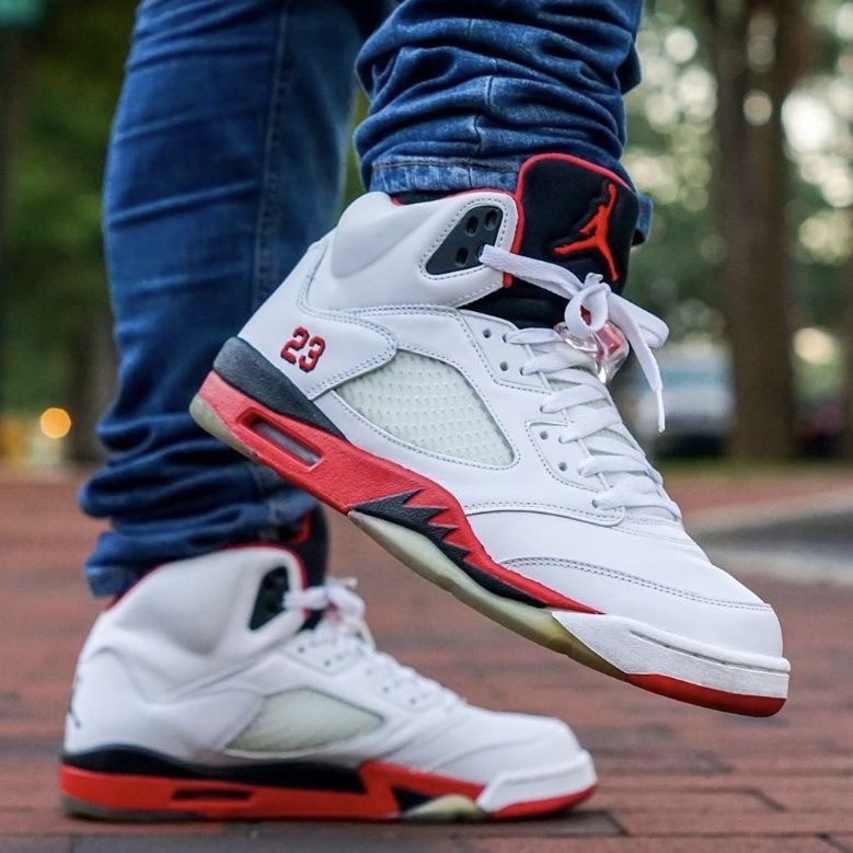 60$ dh Nike Air Jordan 5 Retro Size 40-46 53421046109 ZJ53171 gallery