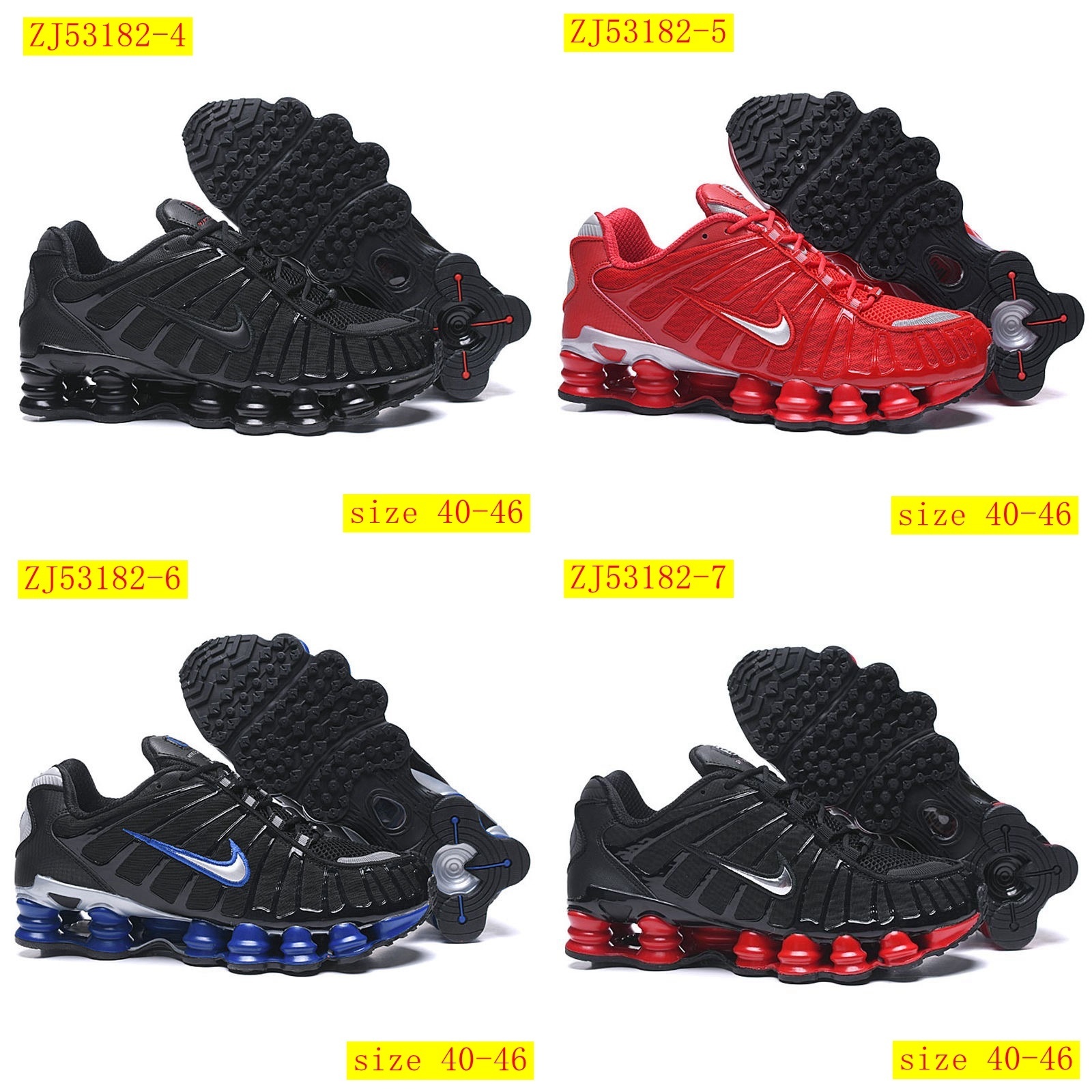 60$ dh Nike Shox TL Size 40-46 53829046107 ZJ53182 gallery