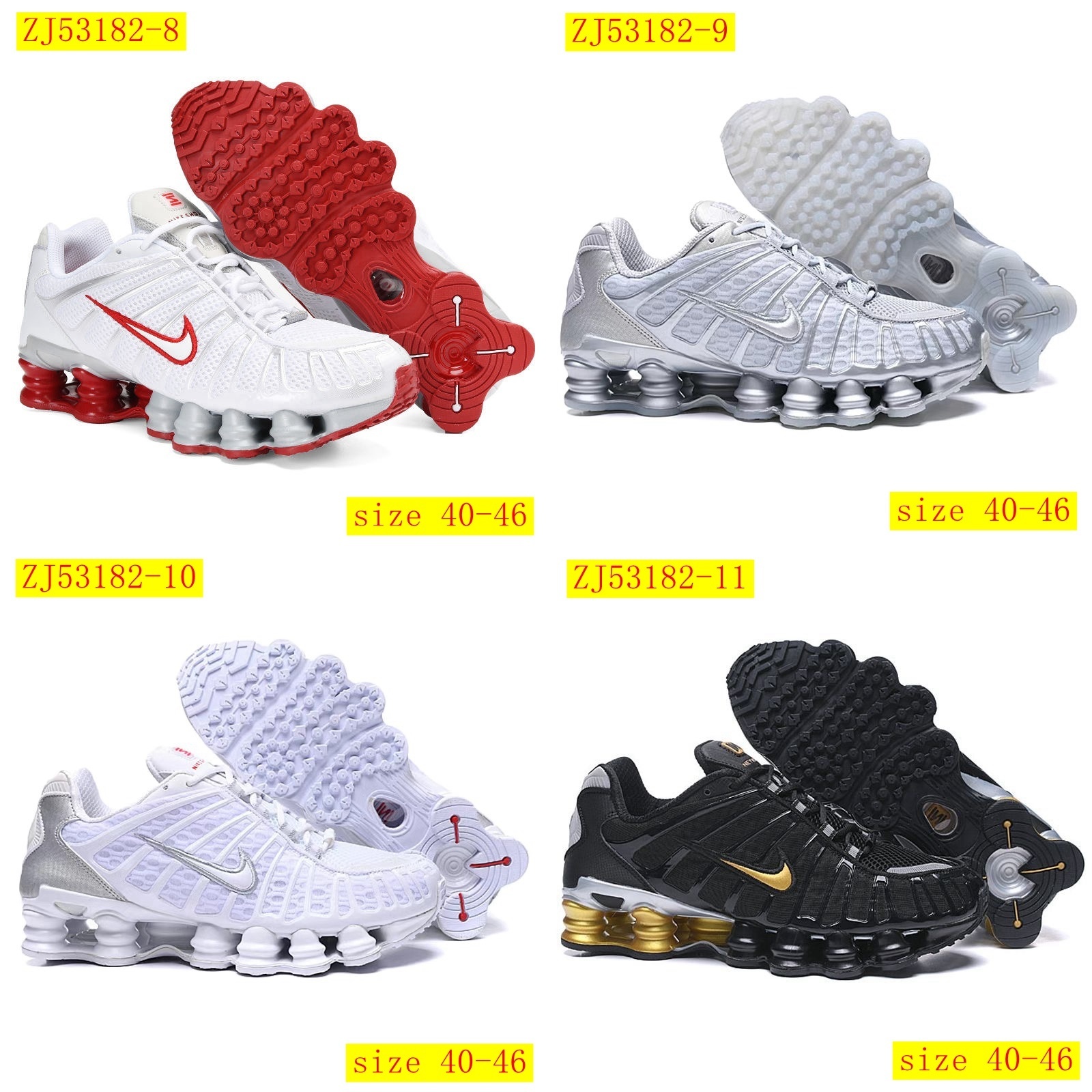 60$ dh Nike Shox TL Size 40-46 53829046107 ZJ53182 gallery