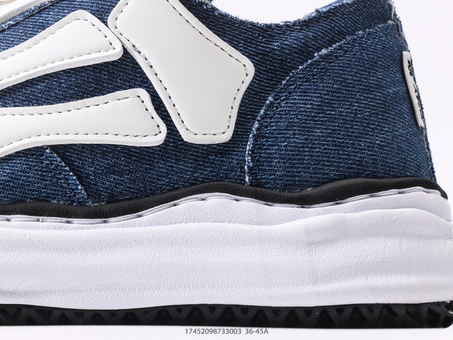 61$ AMIRI Skeleton Low-Skel top Sneakers Size 36-45 631050 PM117 gallery