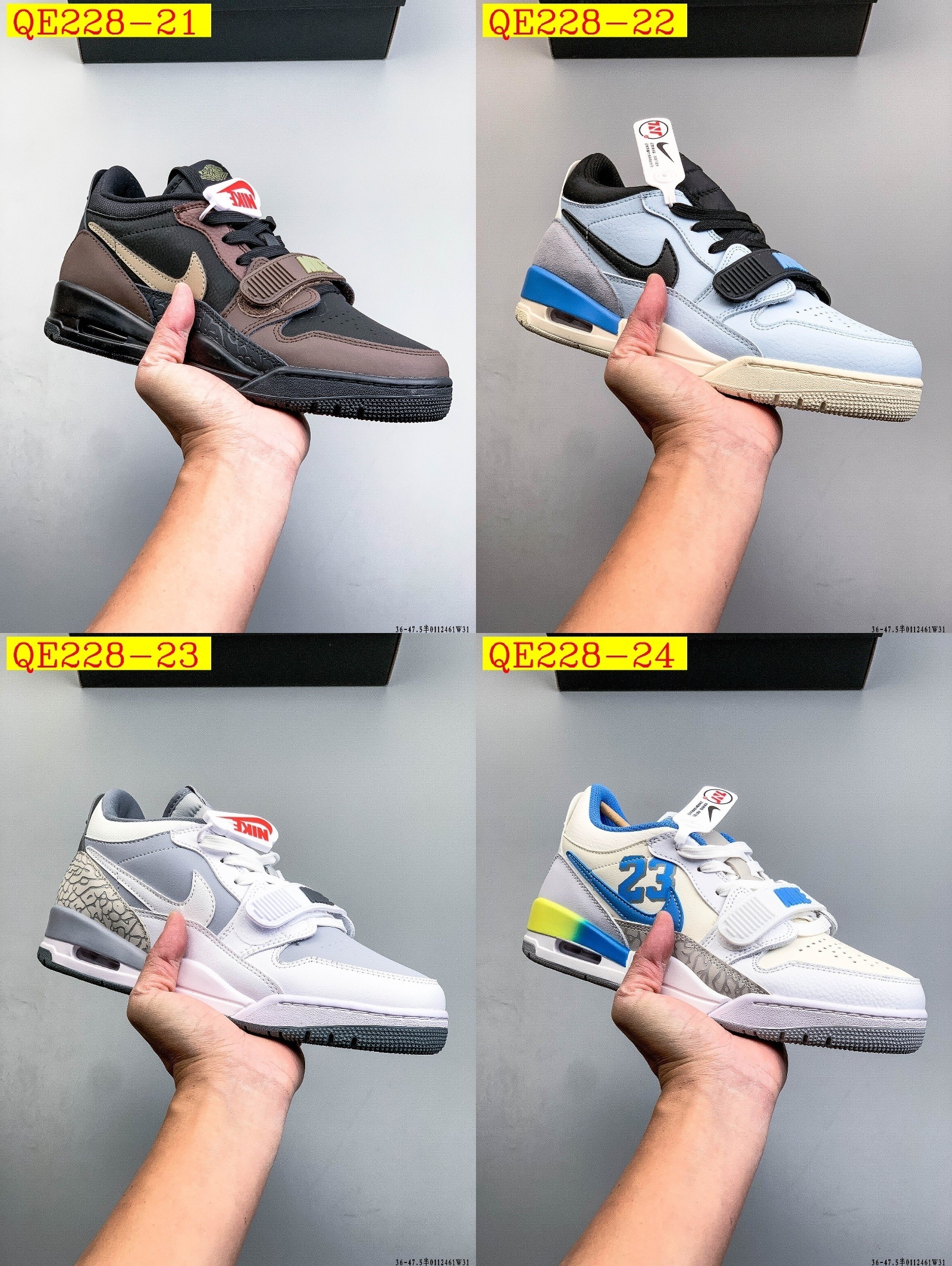 61$ Nike Air Jordan Legacy AJ312 Low size 36-47.5 half 536140 QE228 gallery