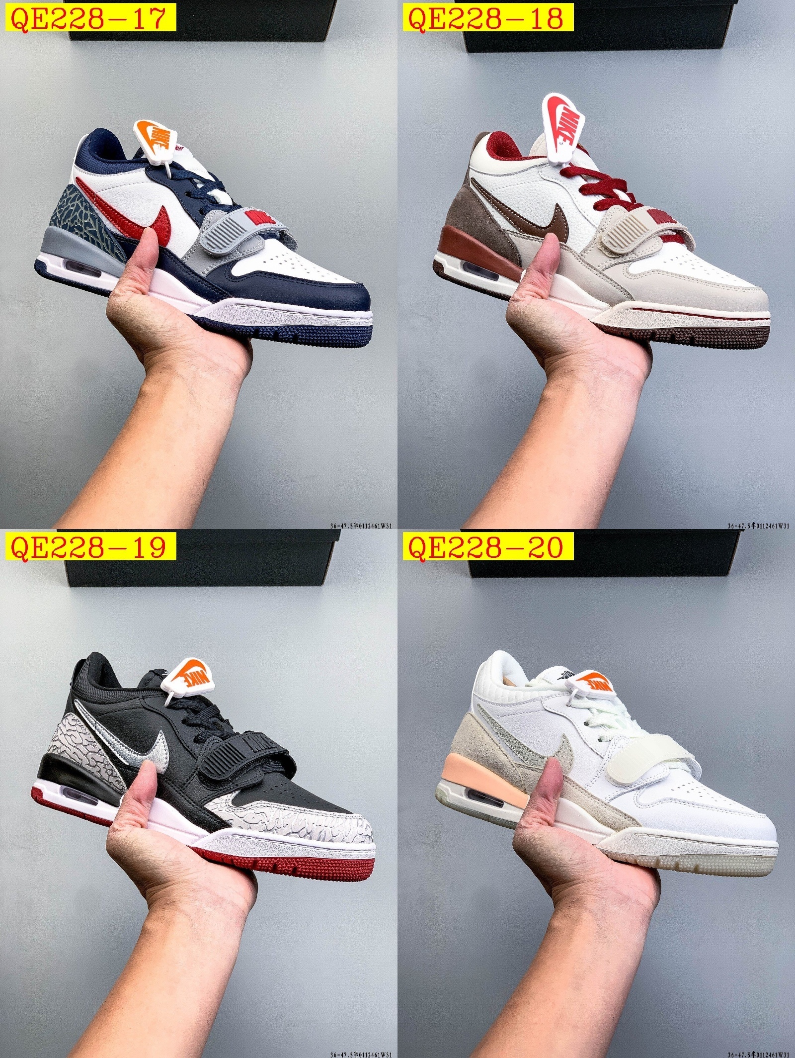 61$ Nike Air Jordan Legacy AJ312 Low size 36-47.5 half 536140 QE228 gallery