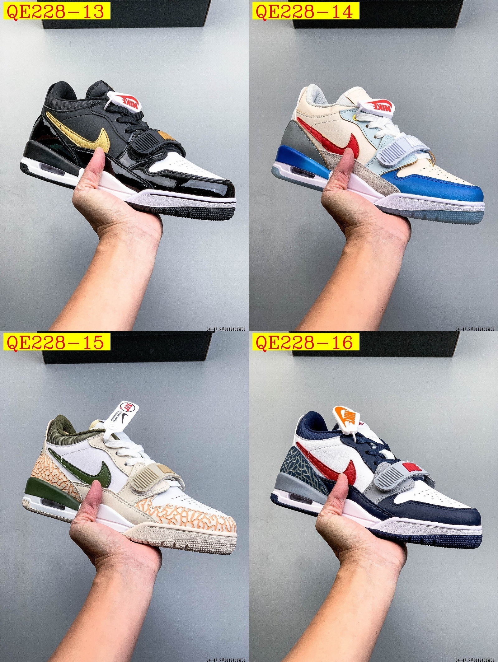 61$ Nike Air Jordan Legacy AJ312 Low size 36-47.5 half 536140 QE228 gallery