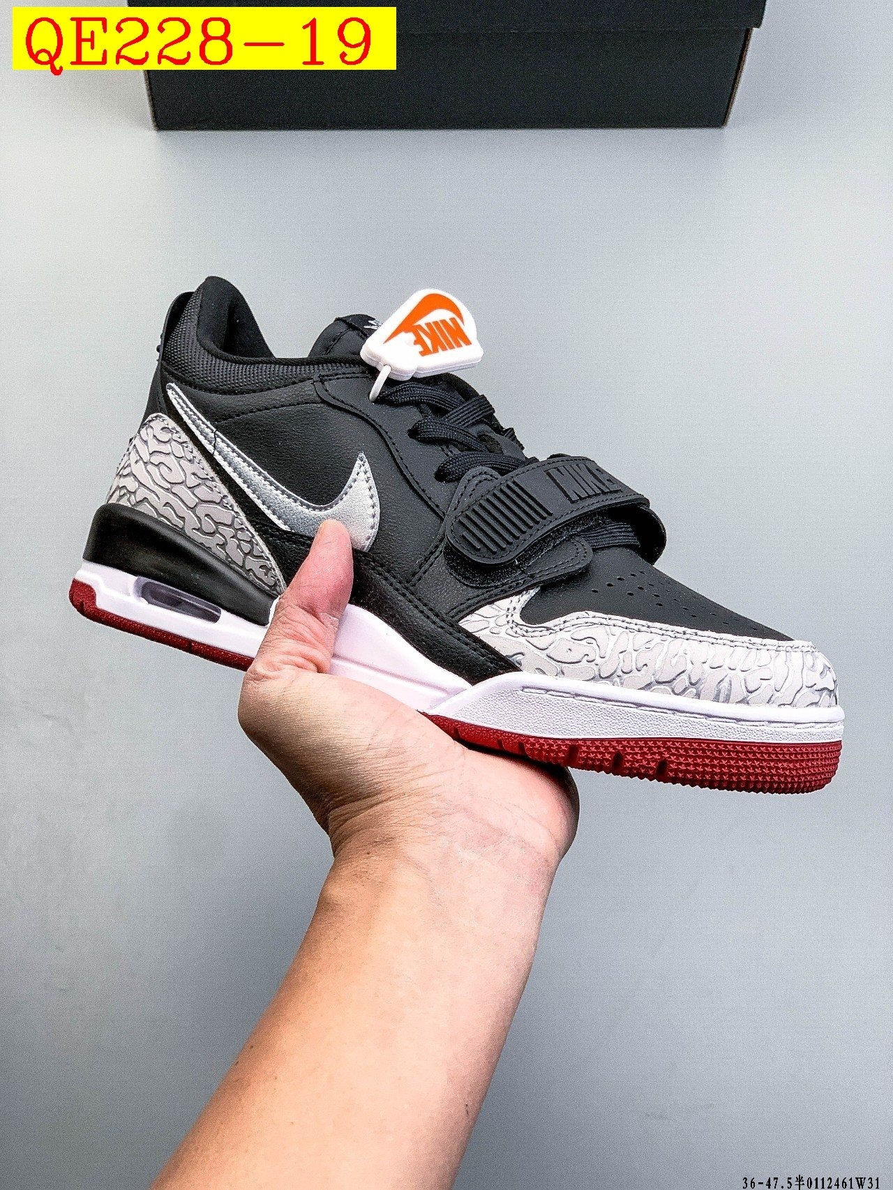 61$ Nike Air Jordan Legacy AJ312 Low size 36-47.5 half 536140 QE228 gallery