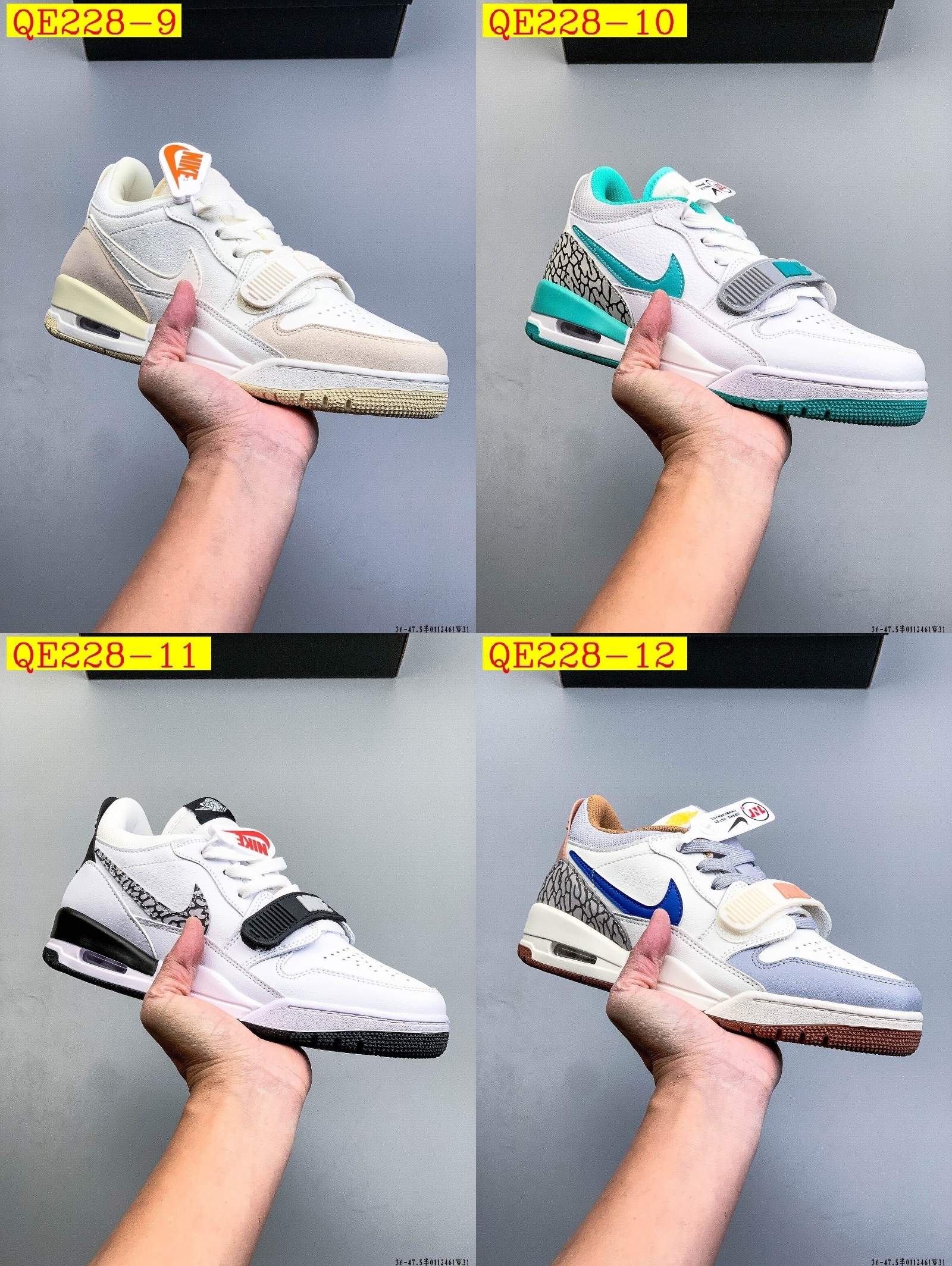 61$ Nike Air Jordan Legacy AJ312 Low size 36-47.5 half 536140 QE228 gallery