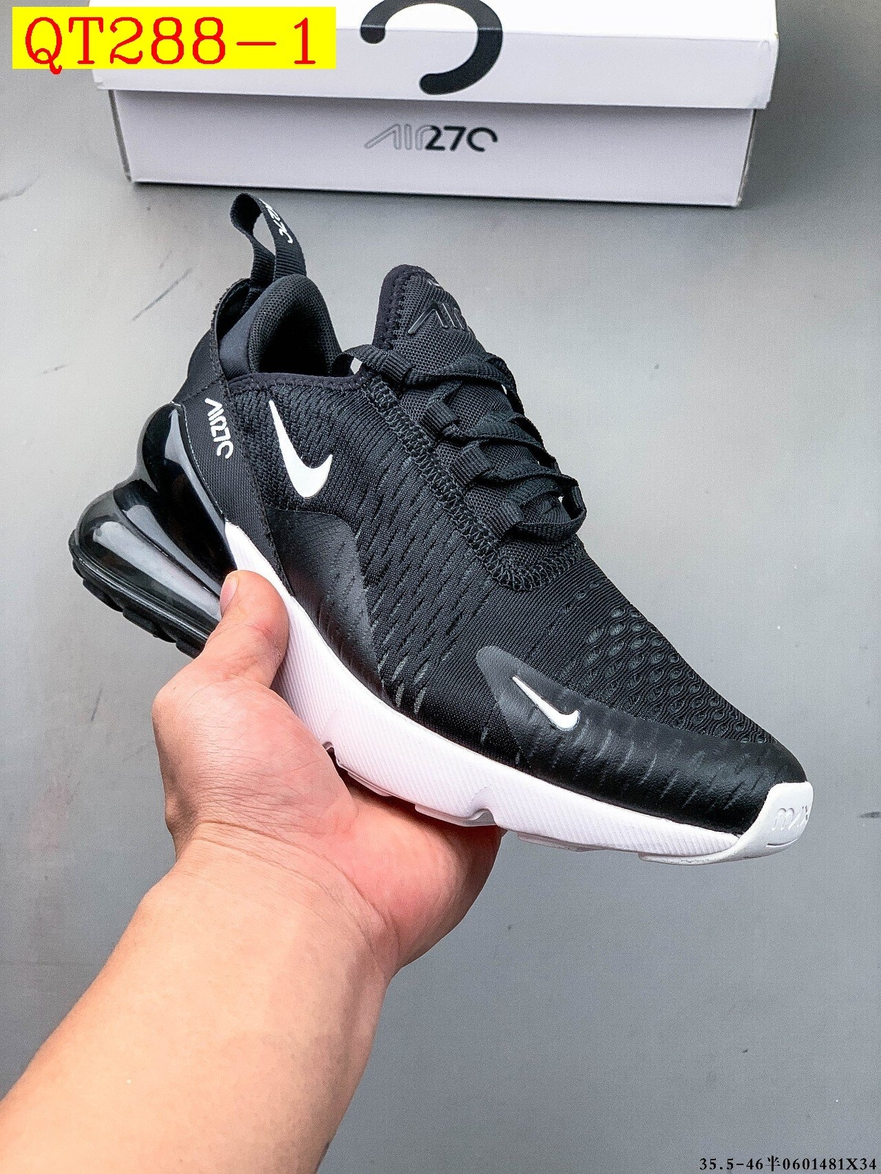 61$ Nike Air Max 270 size 36-45 half 233450 QT288 gallery