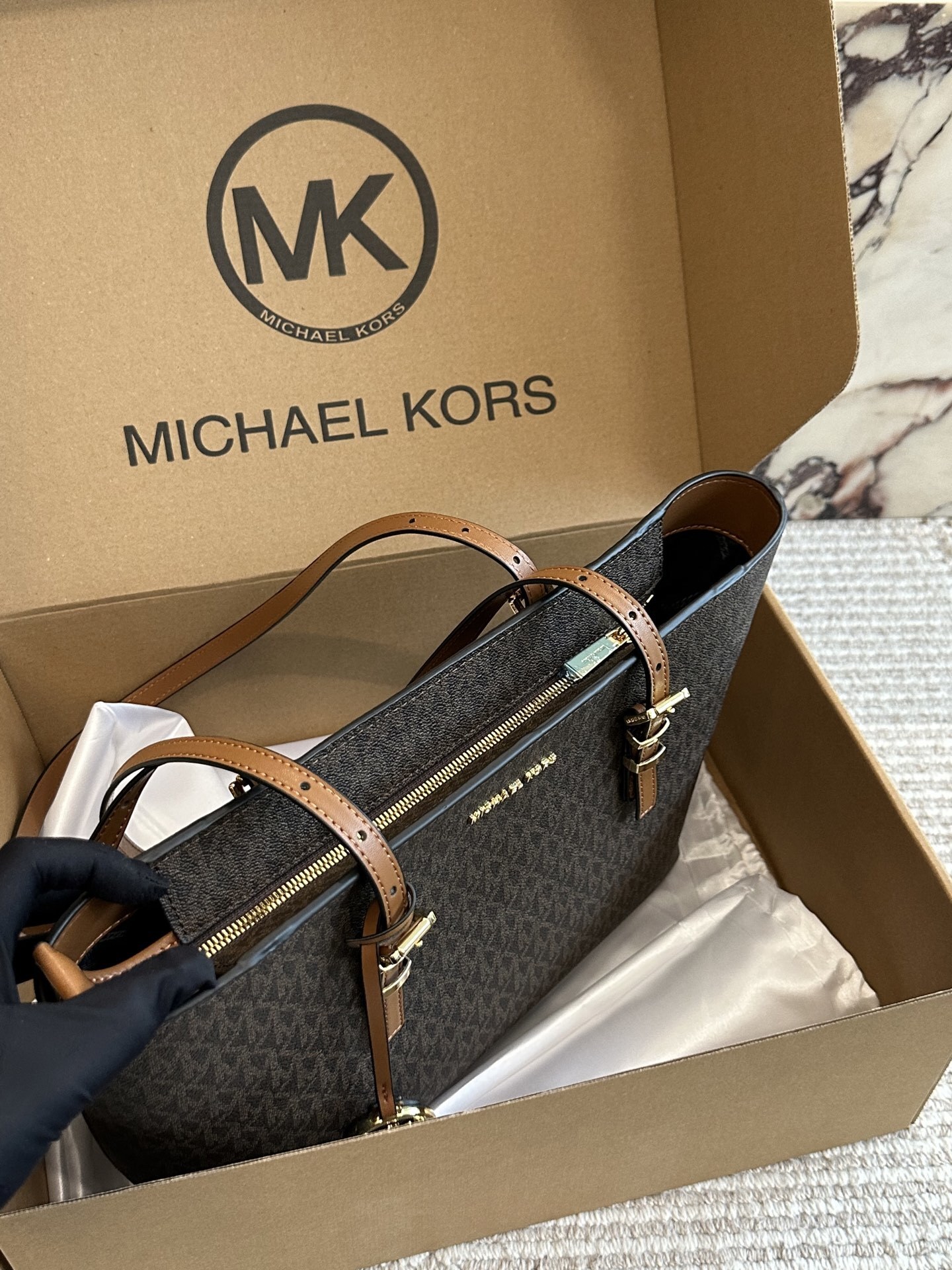 61$ Top Quality MK Quinn Should bag Size 30cm 632300 HY96 gallery