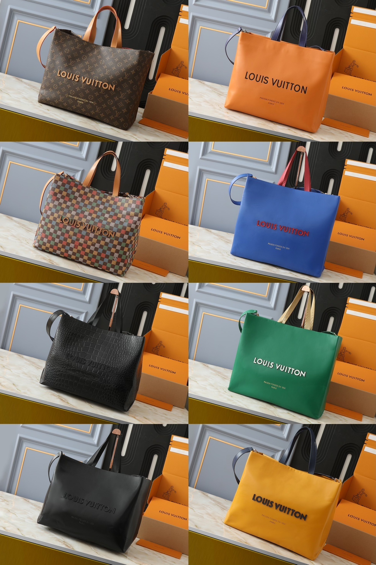 new_dh LV M24457 Shoulder bag size 40X32X16 CM 53261045080 BR606 gallery
