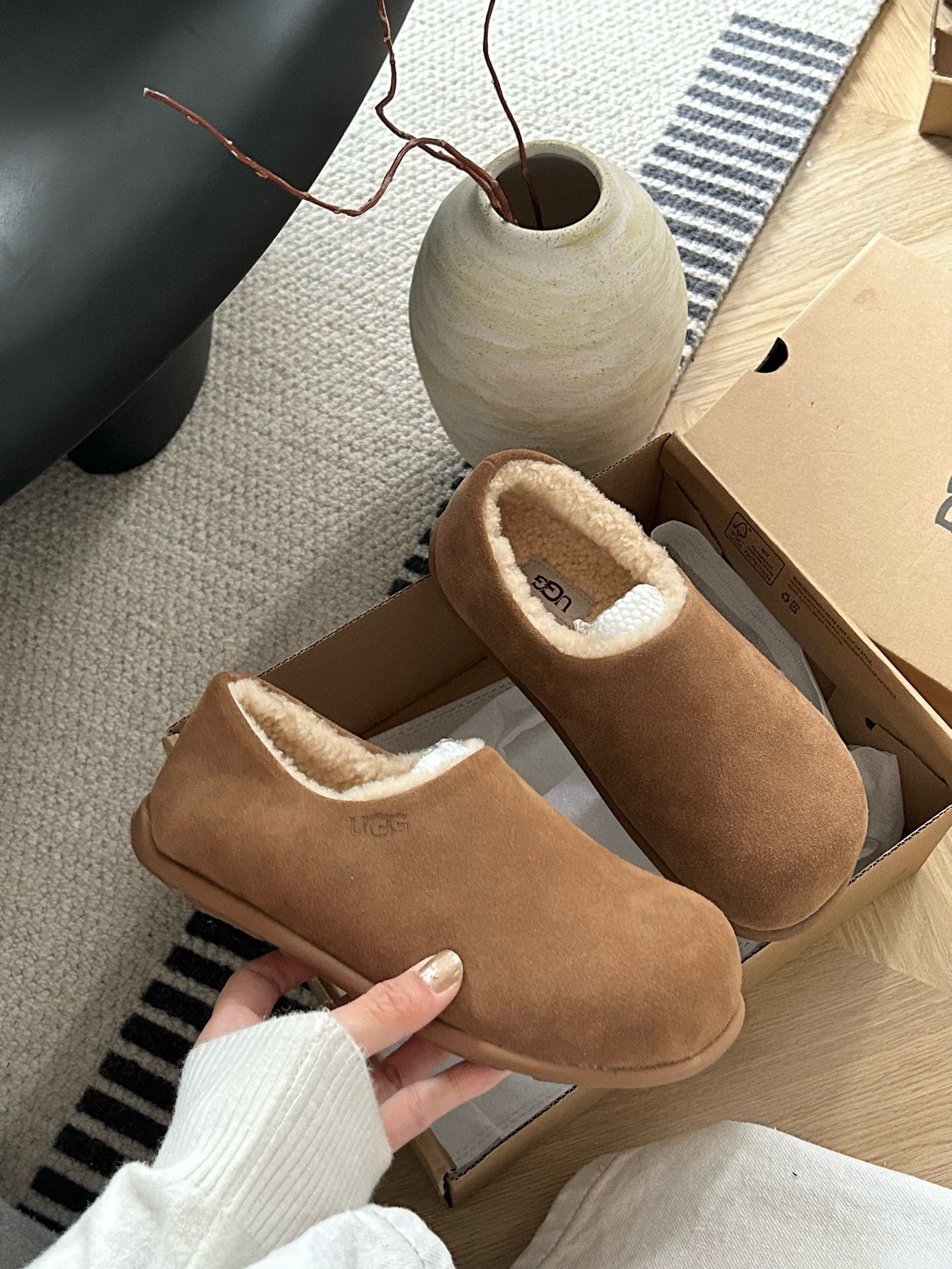 61$ new_dh Top Quality UGG Boot Leather Wool Size 35-40 43165045080 UG193 gallery