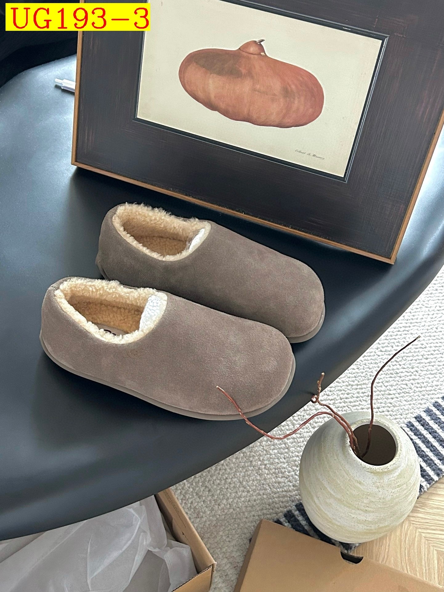 61$ new_dh Top Quality UGG Boot Leather Wool Size 35-40 43165045080 UG193 gallery