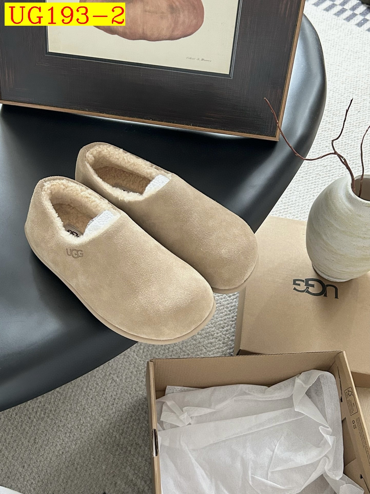 61$ new_dh Top Quality UGG Boot Leather Wool Size 35-40 43165045080 UG193 gallery